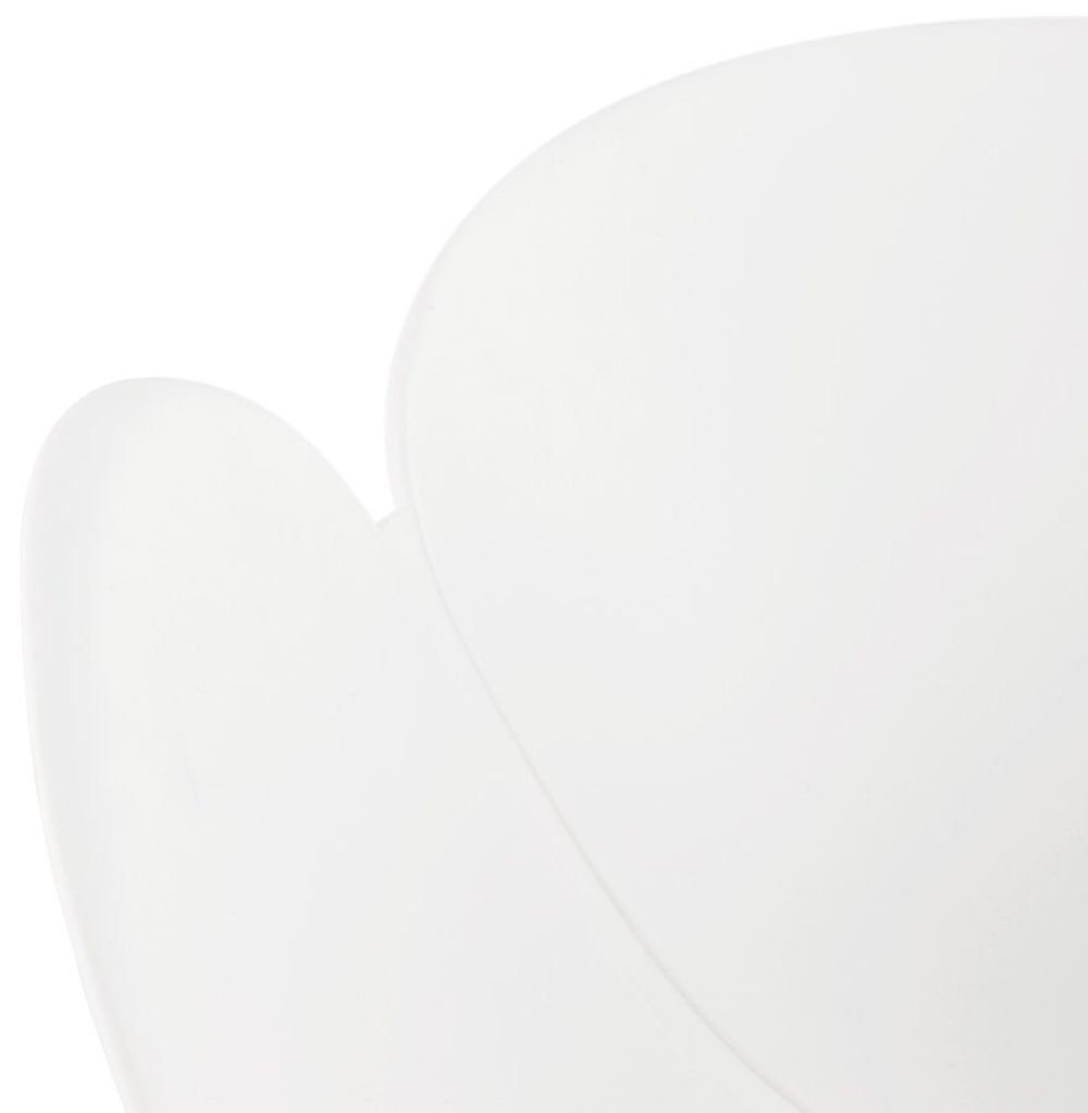 DESIGN YAMUNA KADIMA 59 Loungesessel Weiß (white) Polym Weiss Esszimmerstuhl Plastic