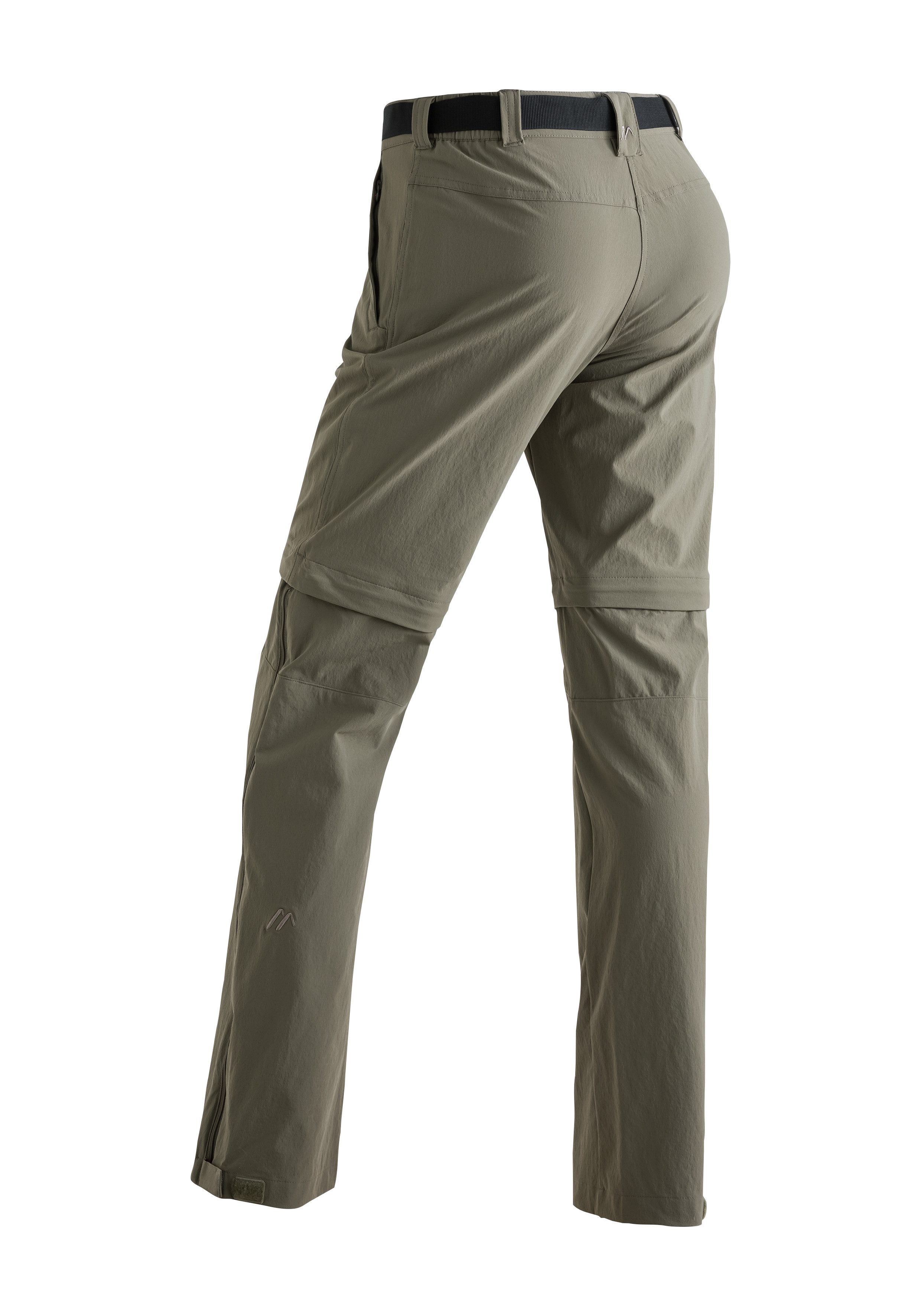 Maier Sports Outdoorhose Nata Damen Zip-Off Wanderhose, atmungsaktive Trekkinghose, Regular Fit