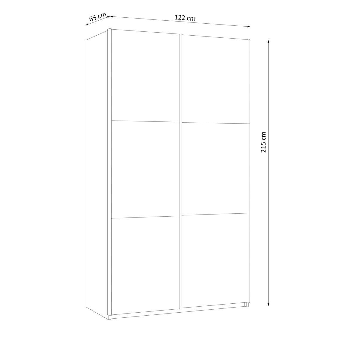 225 / Modern Schrank 250 / 150 Spiegelschrank VIGO Beautysofa Sideboard, mit 200 Spiegel / cm 120 Wohnzimmer / Kleiderschrank Schwebetürenschrank,