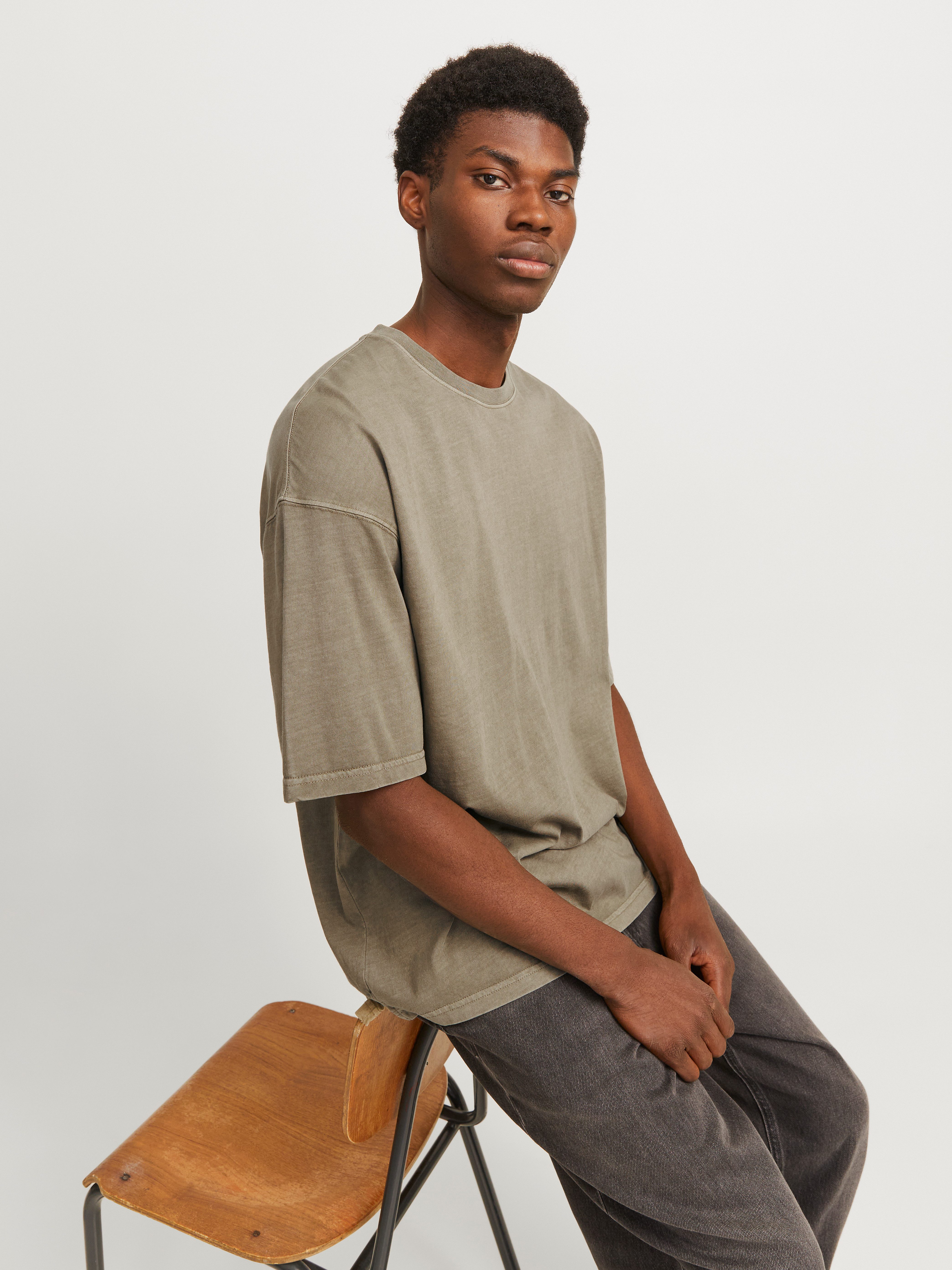 Jack & Jones Rundhalsshirt JJECHARGE FADED günstig online kaufen