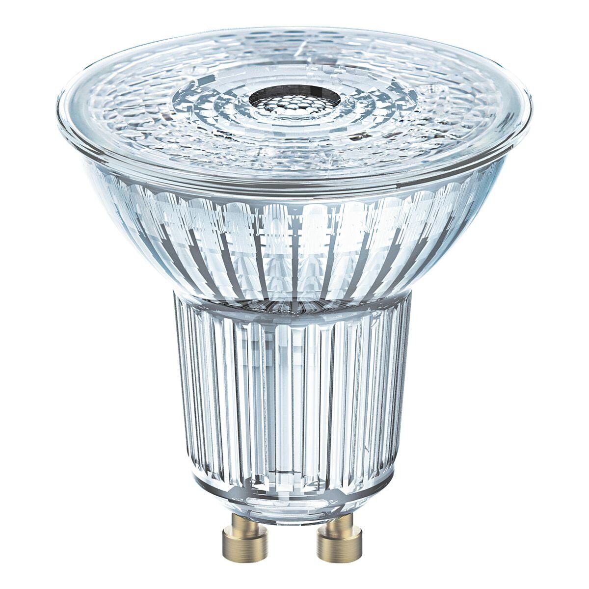 LED-Leuchtmittel GU10, Retrofit-Stecksockel, Par16, 4,3 W Warm Osram 3 Base mit White, St.,