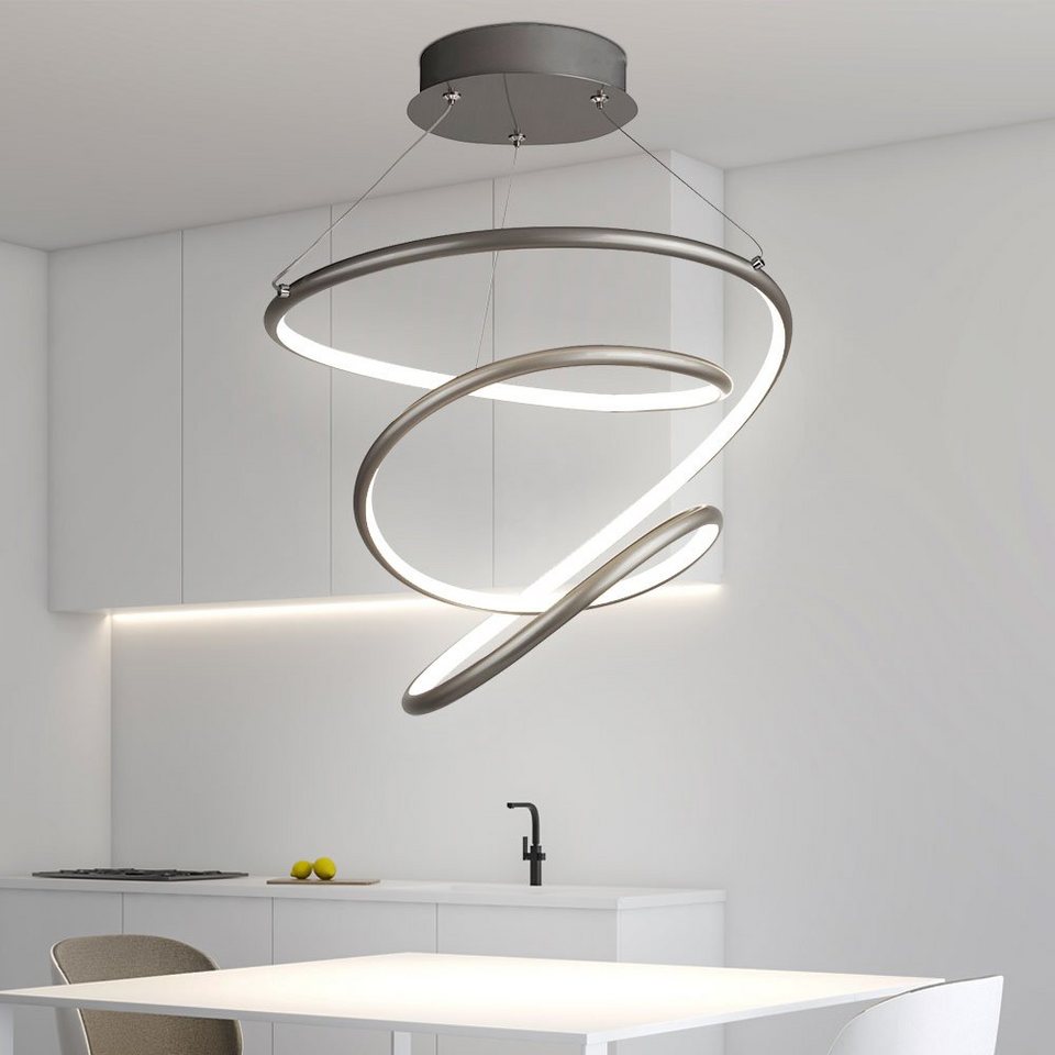 20W LED Decken Hänge Leuchte höhenverstellbar Strahler drehbar Pendel Lampe WOFI 20W LED Decken Hänge Leuchte höhenverstellbar Strahler drehbar Pendel Lampe WOFI