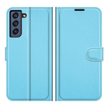 König Design Handyhülle Samsung Galaxy S21 FE, Schutzhülle Schutztasche Case Cover Etuis Wallet Klapptasche Bookstyle