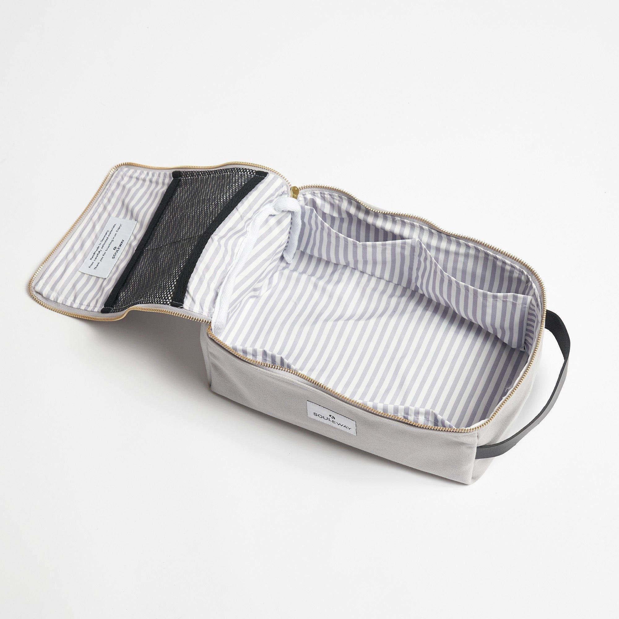 Souleway Kulturbeutel Grey Dust Classic Washbag L