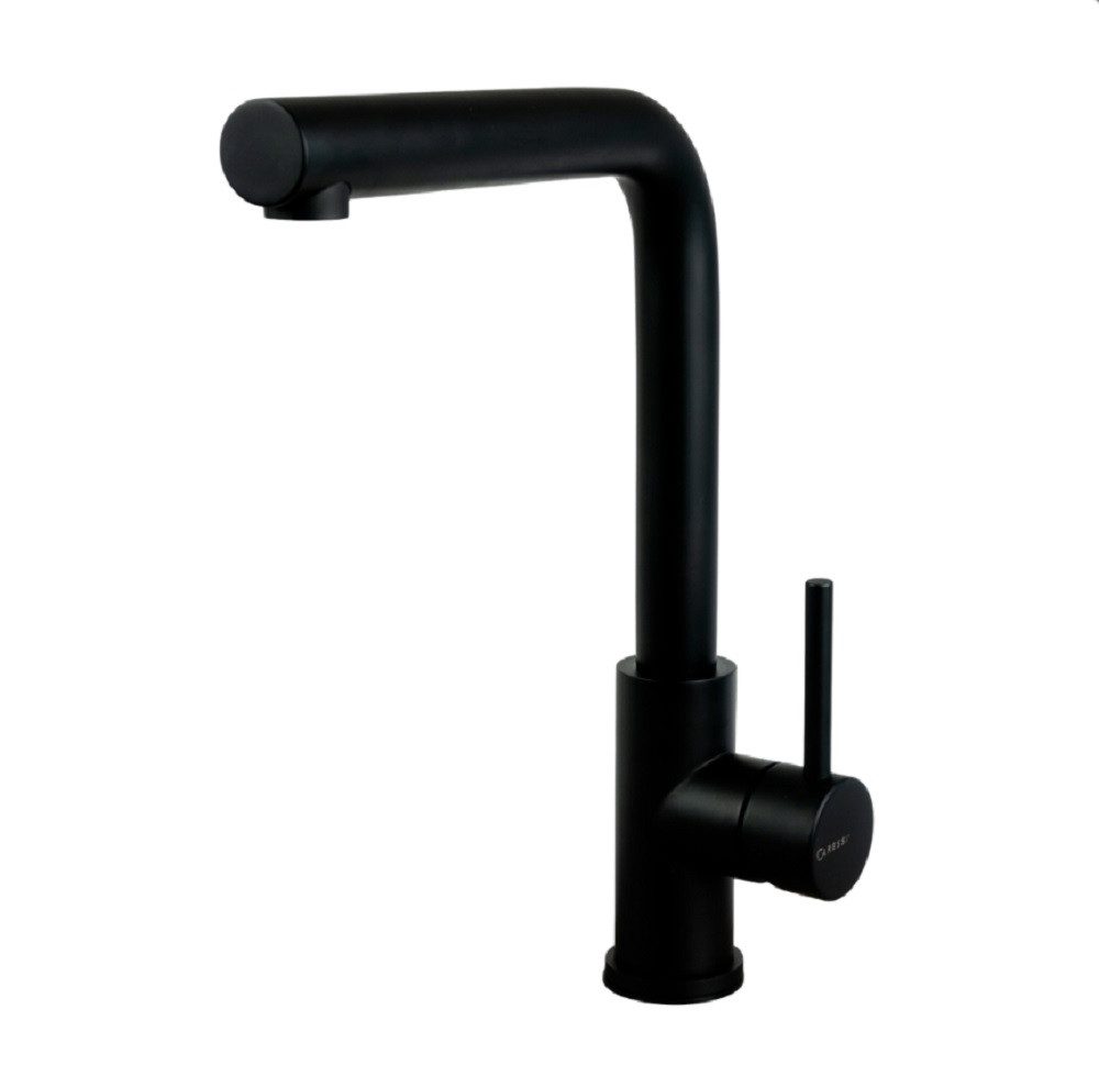 CARESSI Küchenarmatur CABL003BK ECO Eco-Kartusche, Auslauf als L-Modell