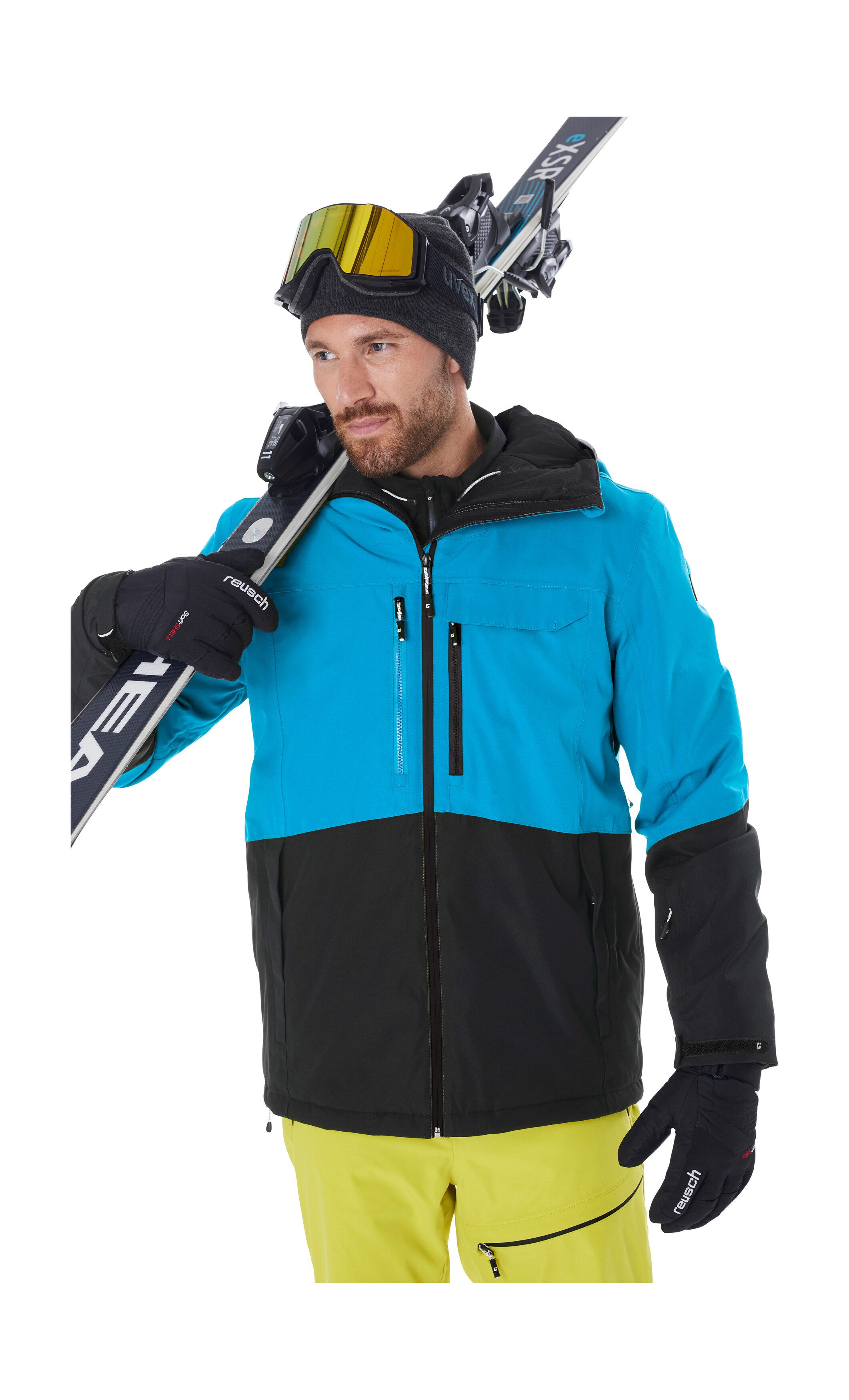 Killtec Skijacke KSW 280 MN SKI JCKT Wasserdichte Herrenjacke mit Schneefang und Teflon EcoElite™ – Bild 5 von 5
