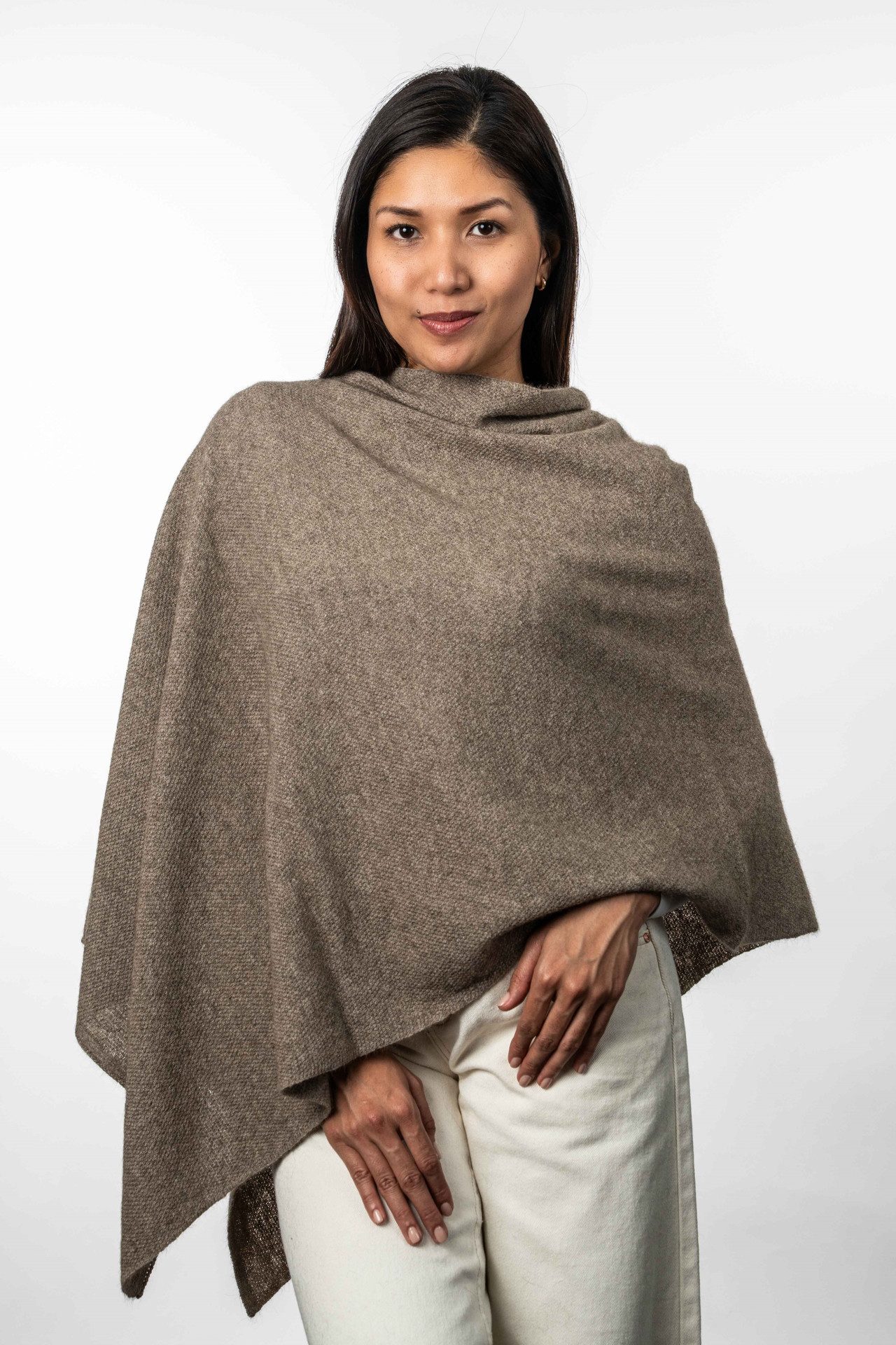 Koru Knitwear Strickponcho Koru Two Way Poncho