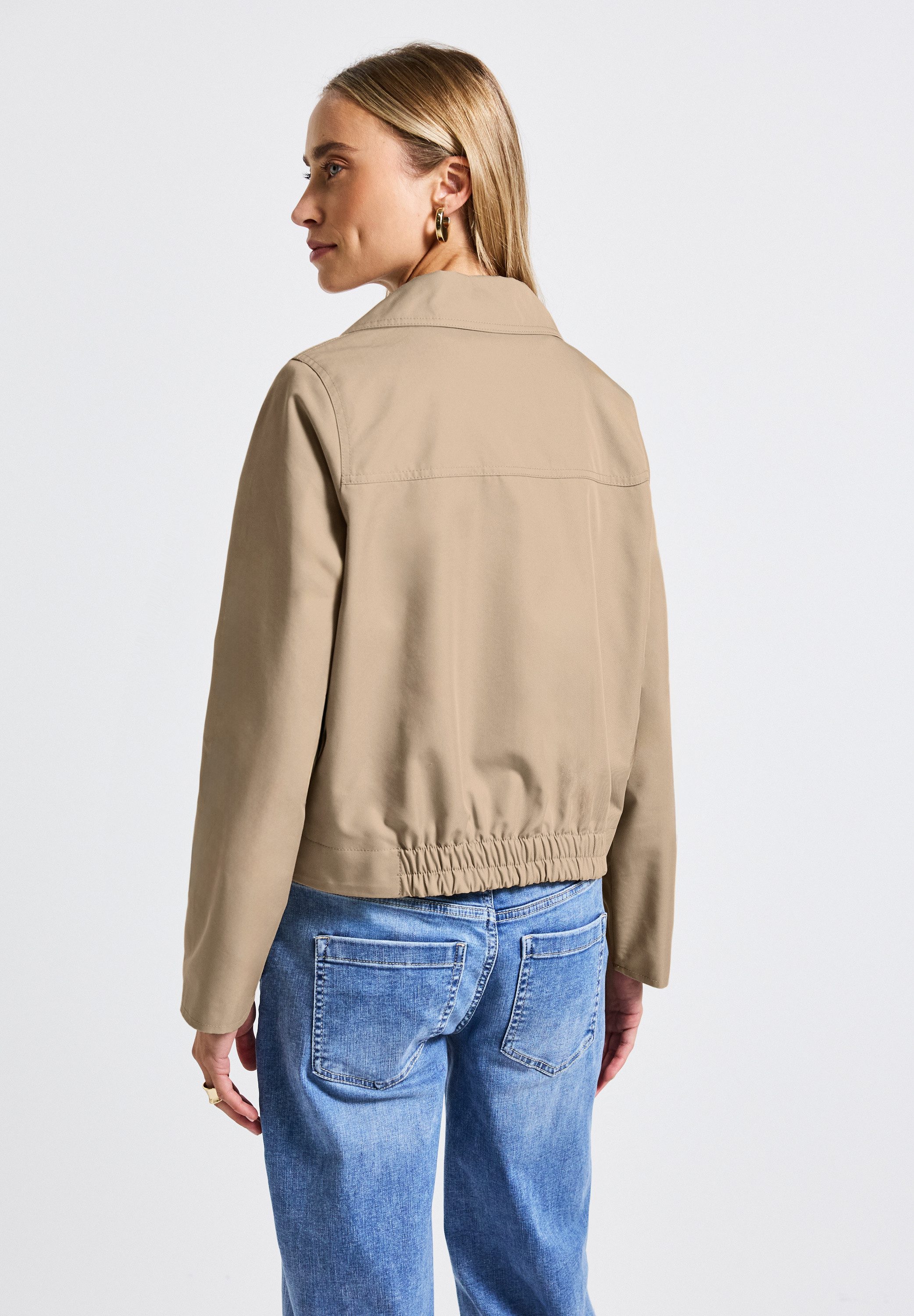 STREET ONE Kurzjacke im soften Baumwoll-Mix