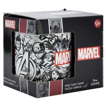 Stor Tasse Stor - Marvel Tasse aus Keramik 325ml - Helden Motiv