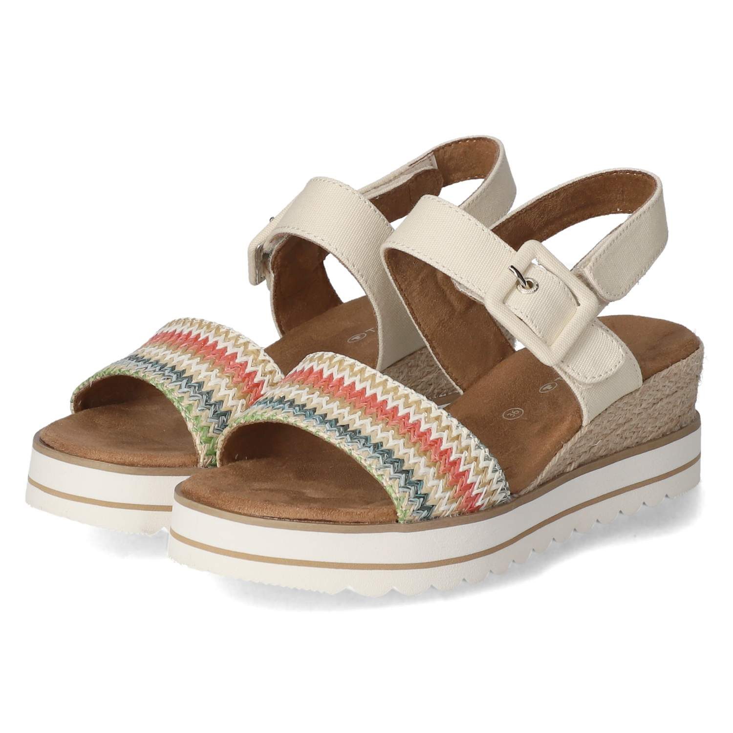 TOM TAILOR Tom Tailor 9590210004/00467 Damen Textil rosa Sandalette