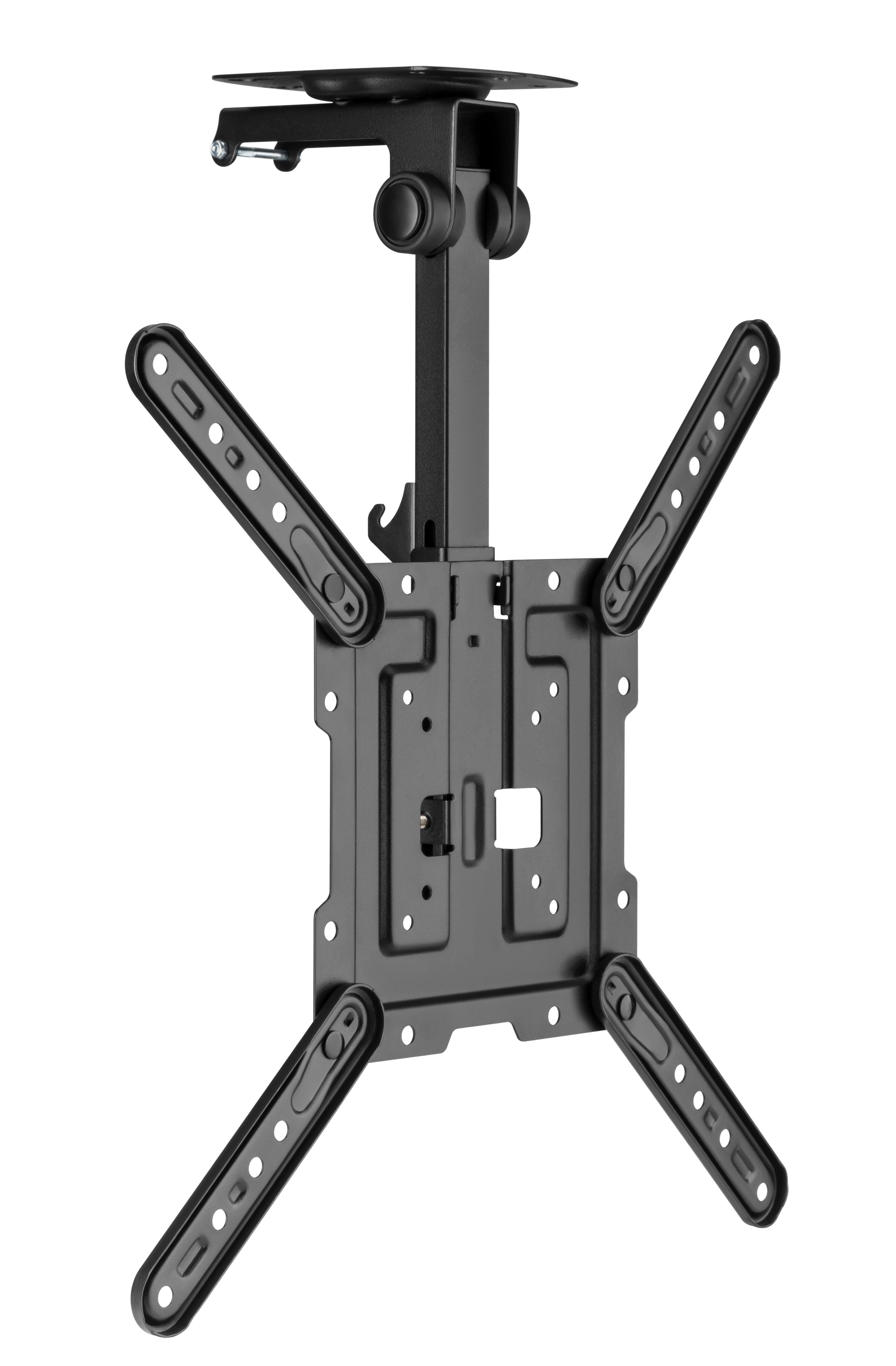 HALTERUNGSPROFI TV-Deckenhalterung CM422L, (bis 55,00 Zoll, Einklappbar, Unterbau-geeignet, für (Dach)Schrägen geeignet)