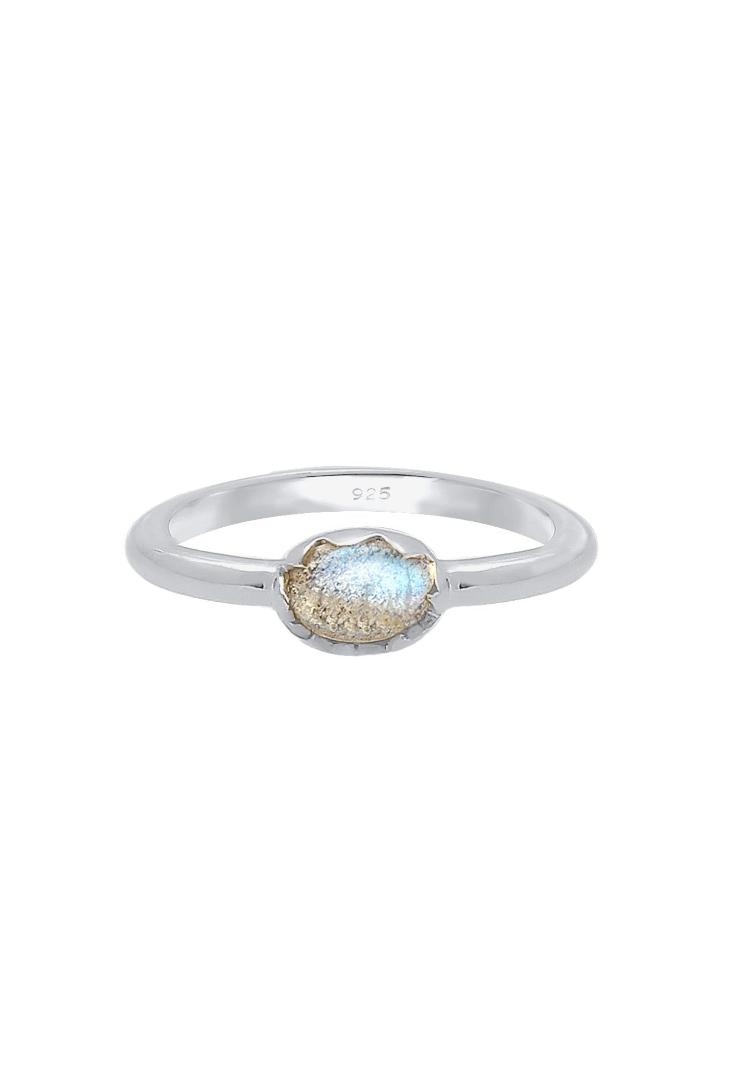 Elli Verlobungsring Labradorit Grau 925 Sterling günstig online kaufen