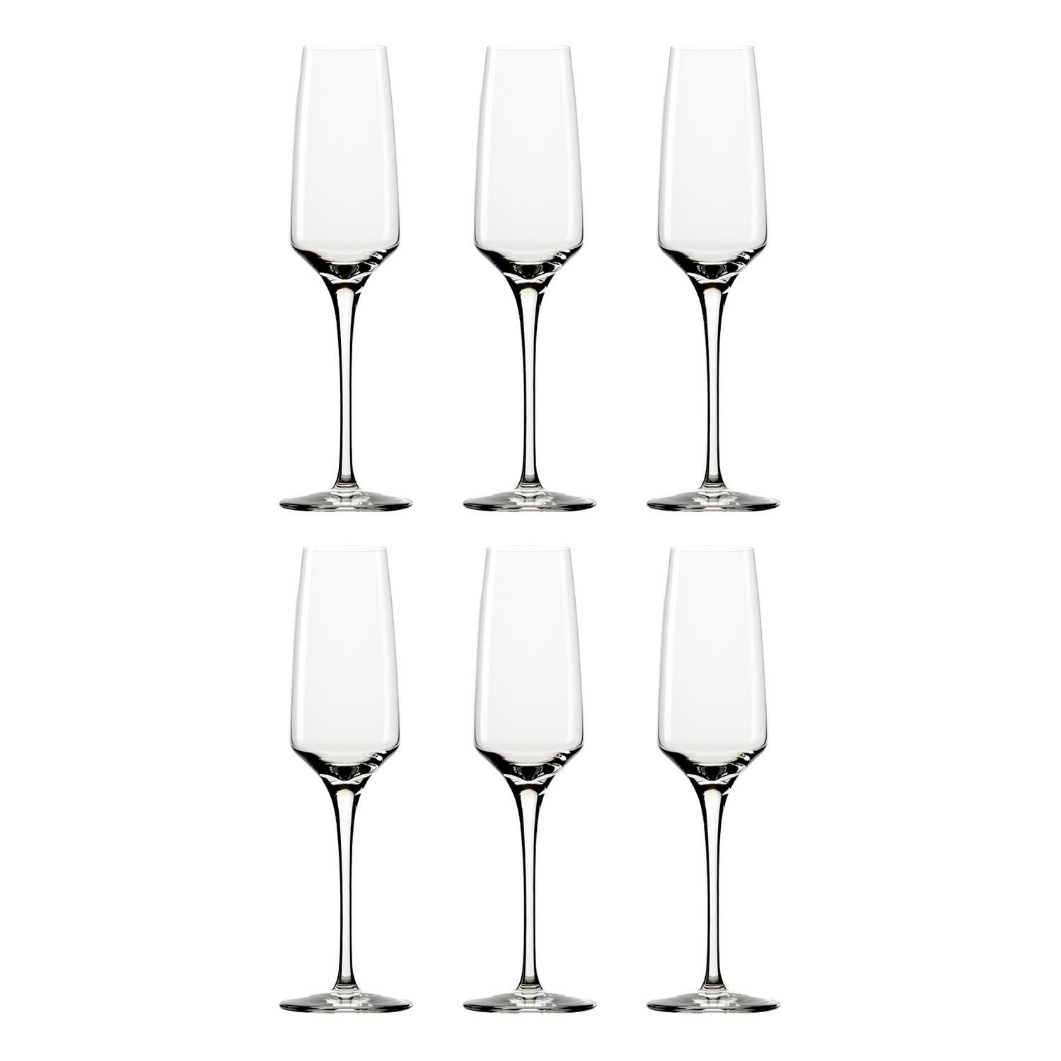 Champagnerglas Sektglas 6er-Set Experience, 190 ml