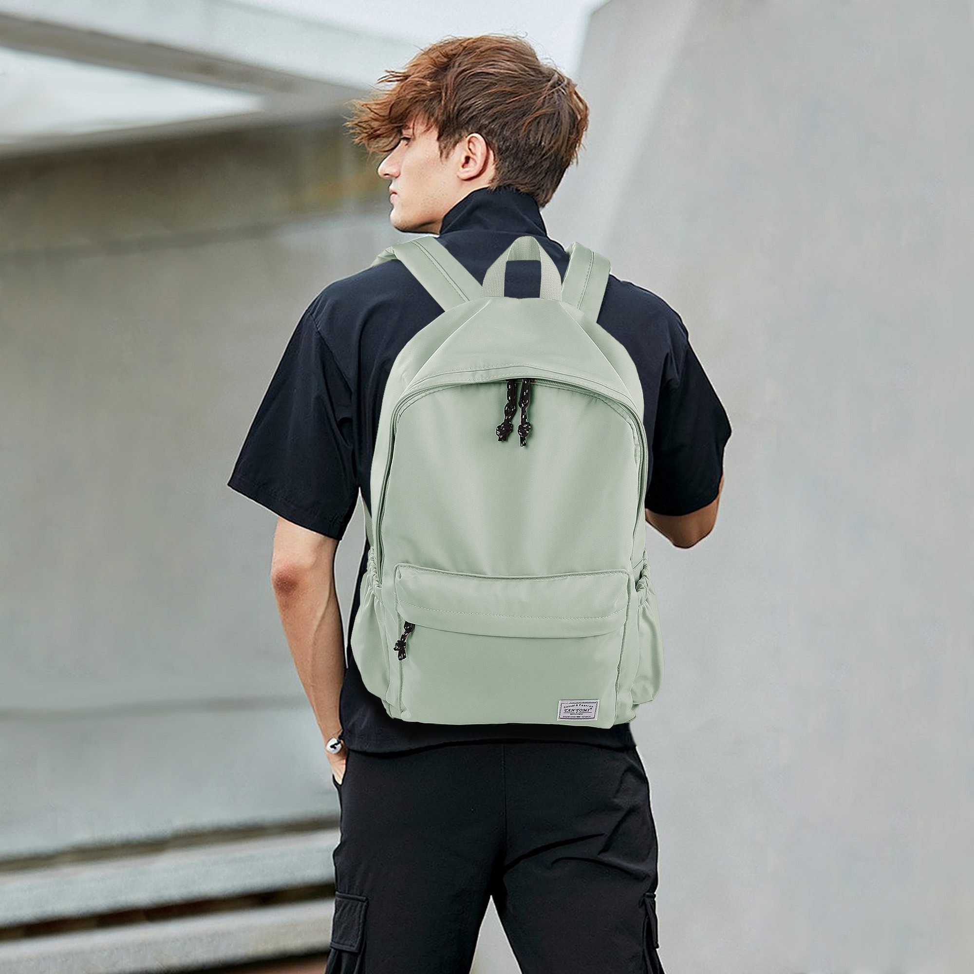 TAN.TOMI Freizeitrucksack Rucksack Laptop College City Rucksack-Rucksack Laptop Fach, Für Pendeln Reise Campus Sport Rucksäcke, tasche mit viel Stauraum