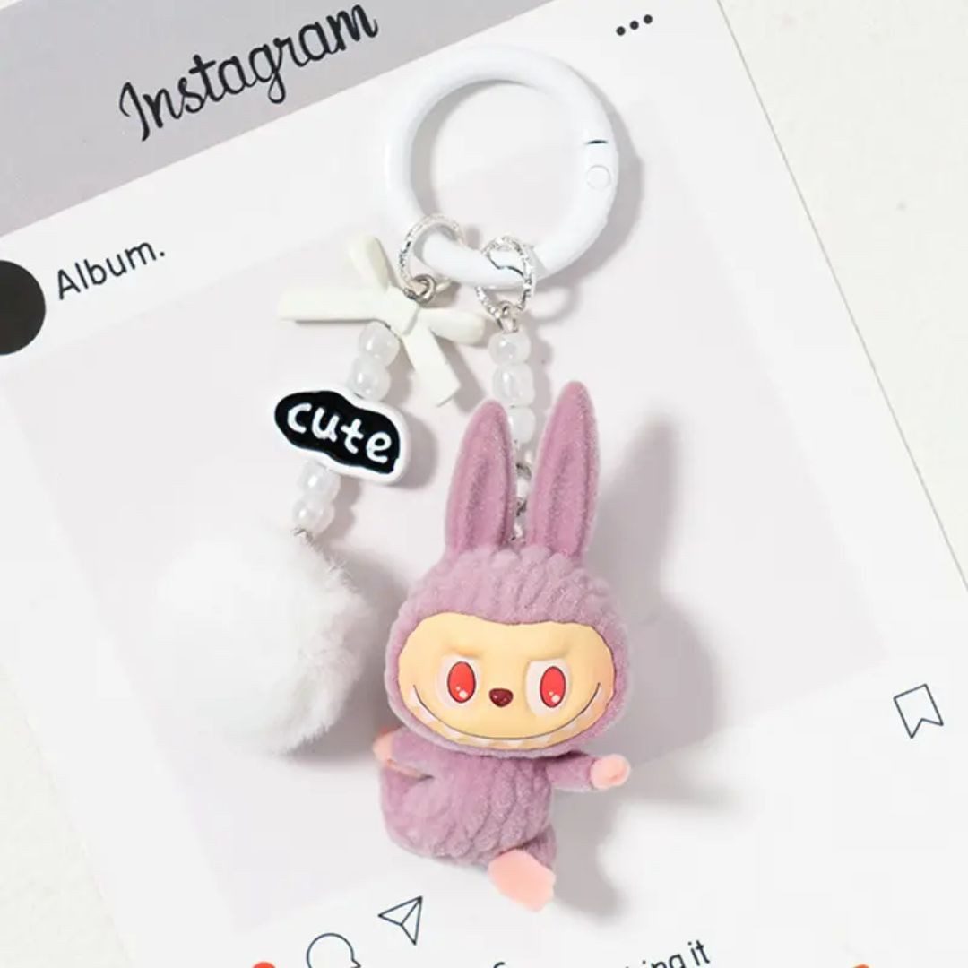 suebidou Schlüsselanhänger Labubu inspirierter niedlicher Anhänger für Tasc günstig online kaufen