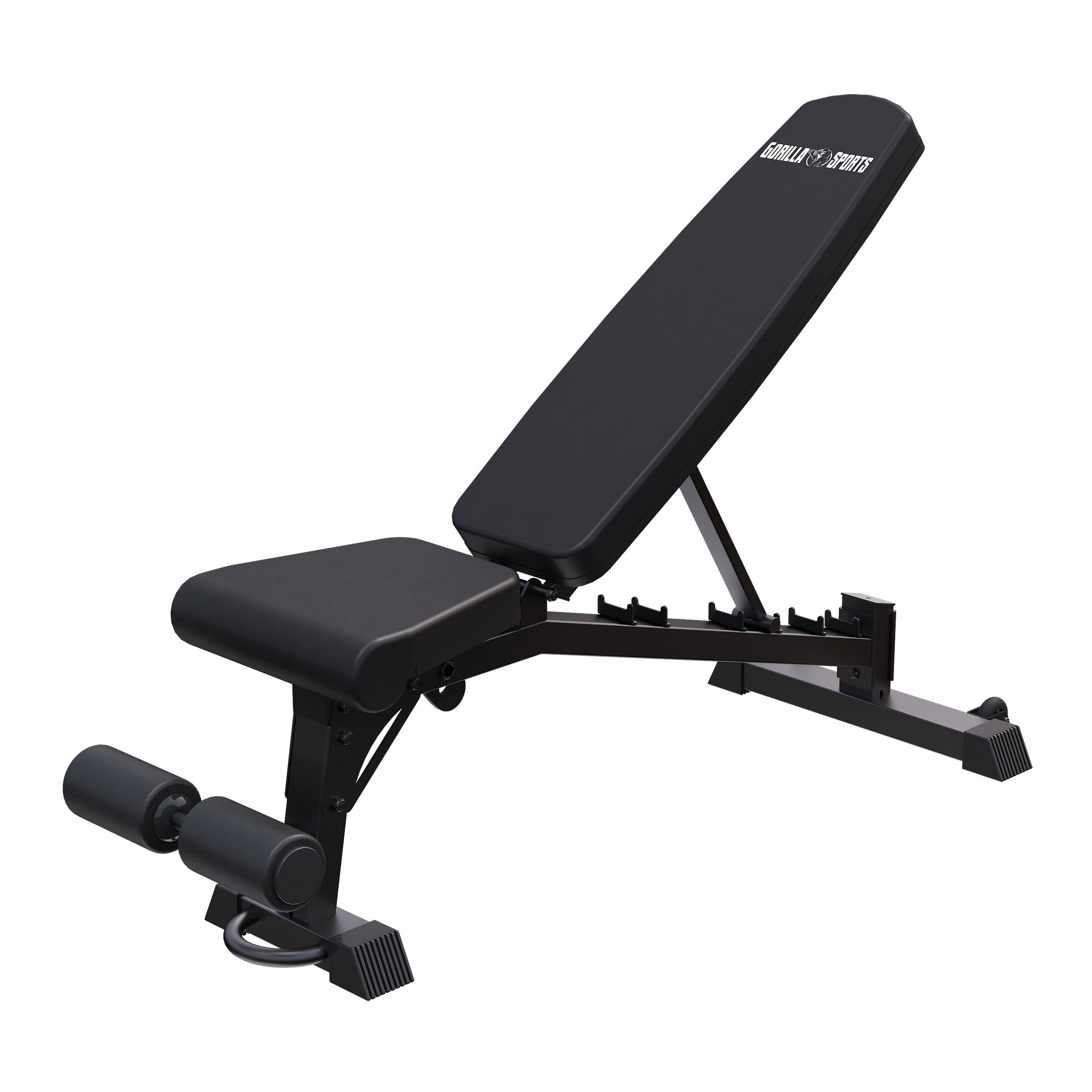 GORILLA SPORTS Hantelbank Hantelbank Verstellbar, (1-tlg)