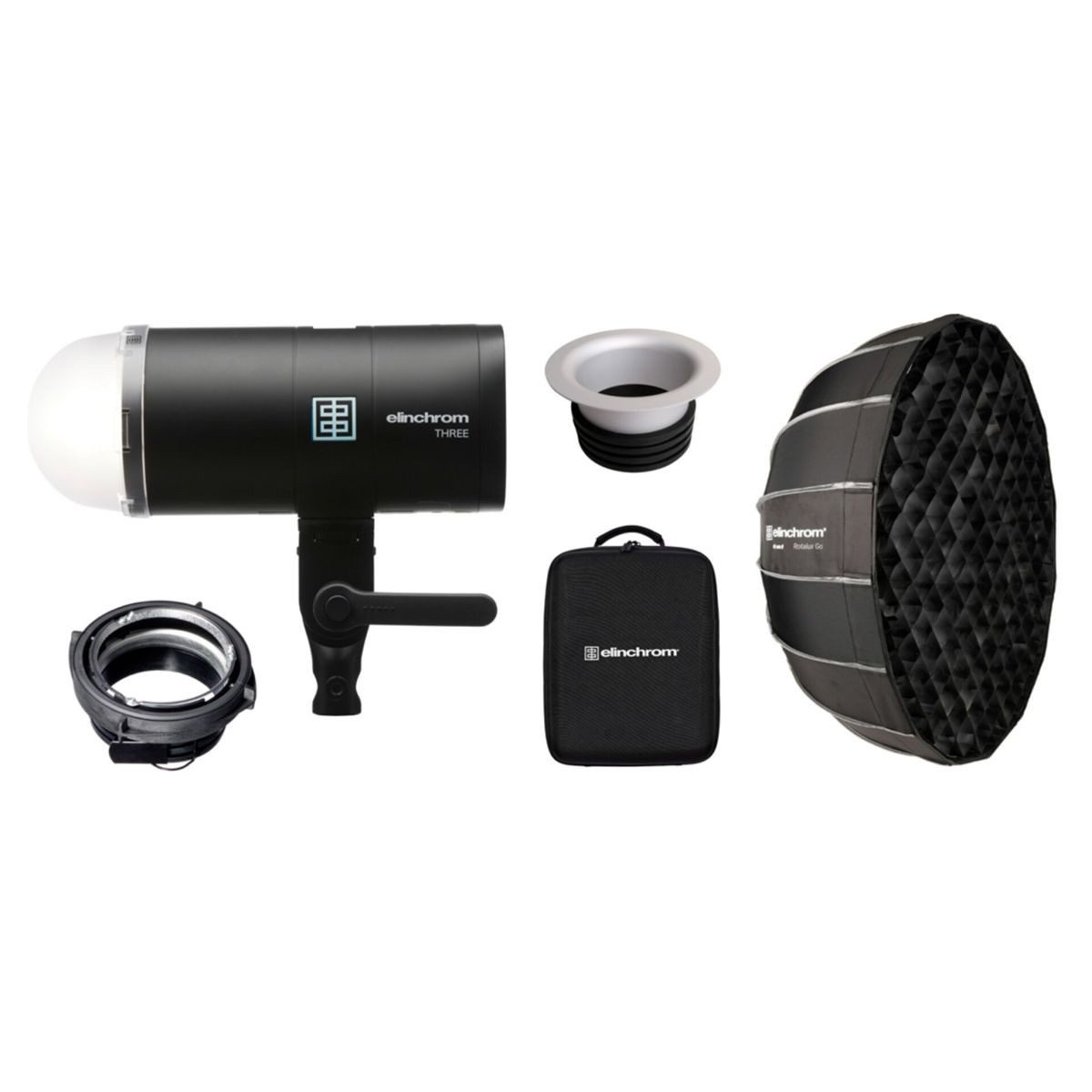 Elinchrom THREE Off Camera Flash Portrait Kit Studio-Blitzgerät