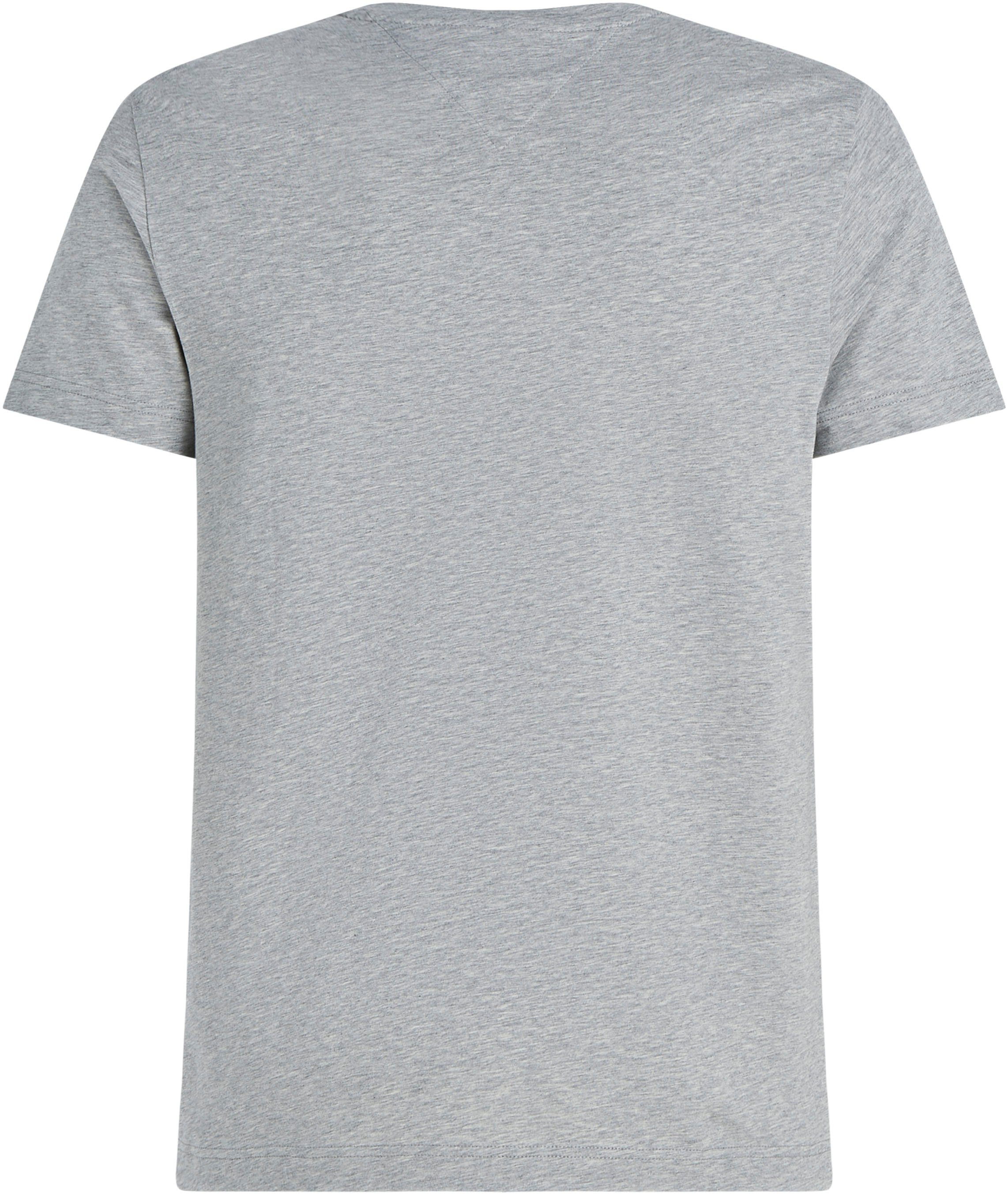 melange Stretch RH T-Shirt Tommy Hilfiger Slim T-Shirt grey