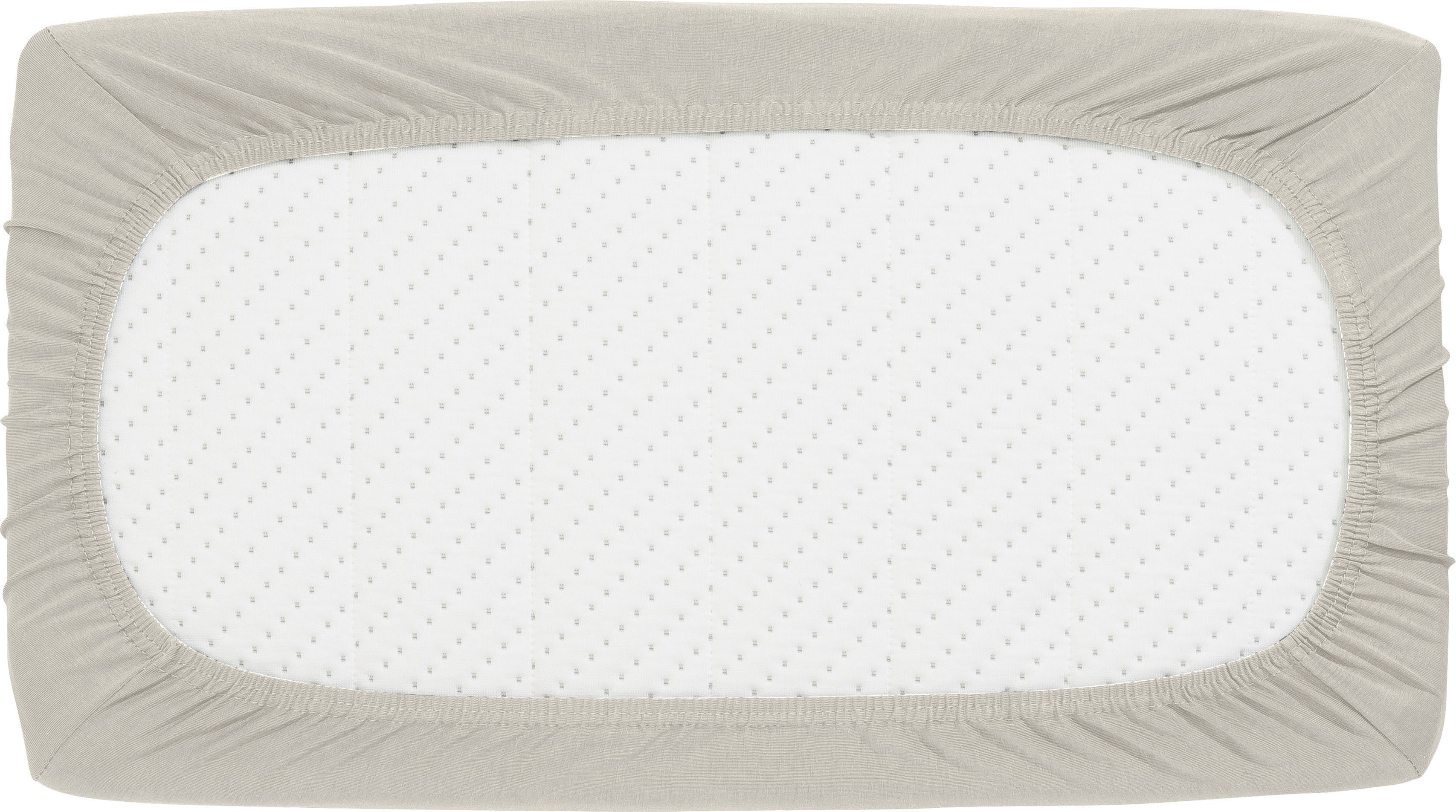 bellana Kissenbezug Universal Jersey, (2 Stück), passend für Nackenstützkissen
