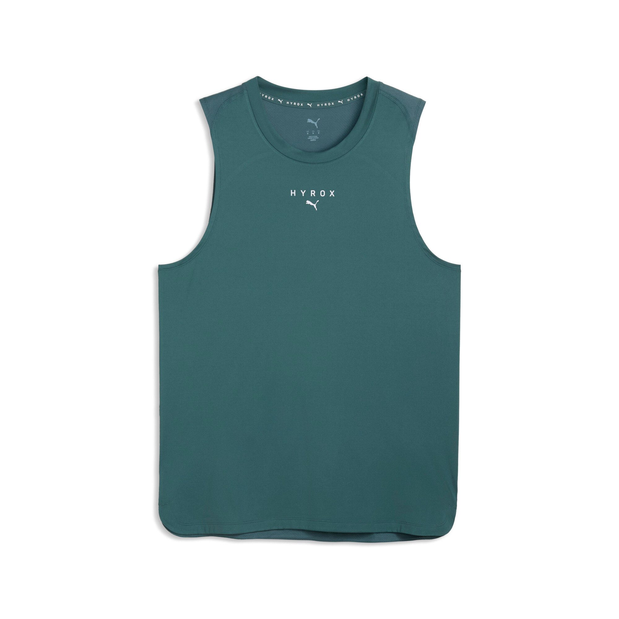 PUMA Tanktop M X HYROX CLOUDSPUN TANK ärmelloses Design, mit Rundhalsausschnitt, in normaler Länge