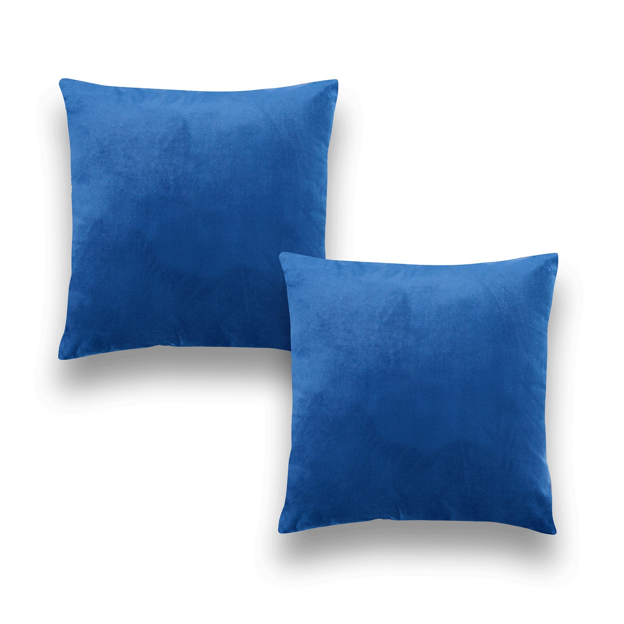 Brielle Kissenbezüge Brielle Velvet Decorative Pillowcase - 2 pcs Dark blue 40x40cm