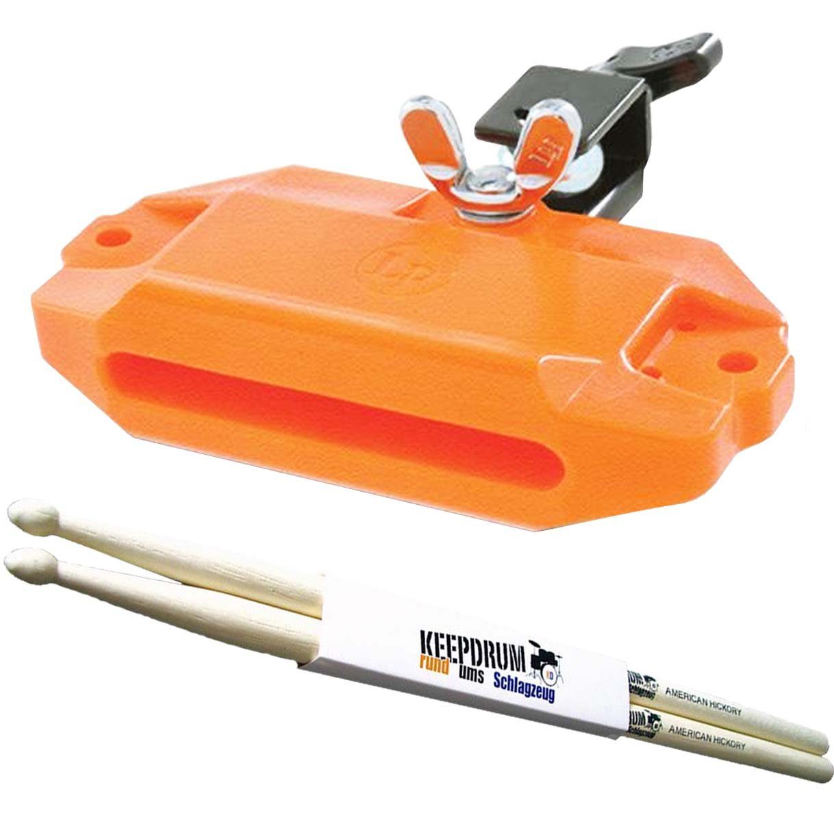 Jam Block LP Latin Percussion LP860432 - High Pitch, Arancione, Piccolo