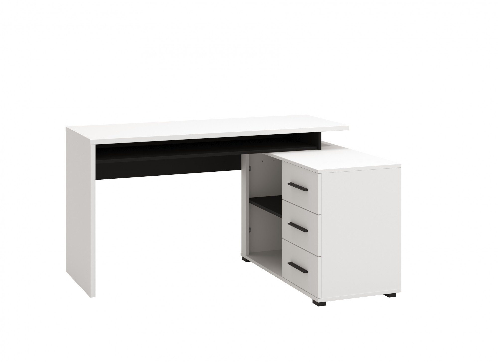 Home affaire Schreibtisch Arhimed, zeitlos und praktisch, Home Office geeignet