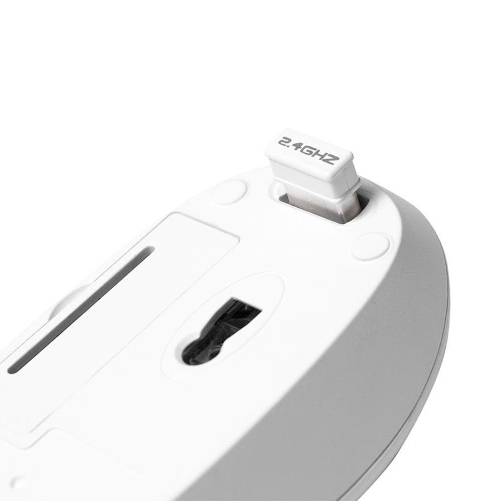 LogiLink Tastatur- und Maus-Set, Funk, weiß für QWERTZ, Multimedia Maus, programmierbare Hotkeys Set, und Maus 1000dpi kabellose 13 Tastatur wireless