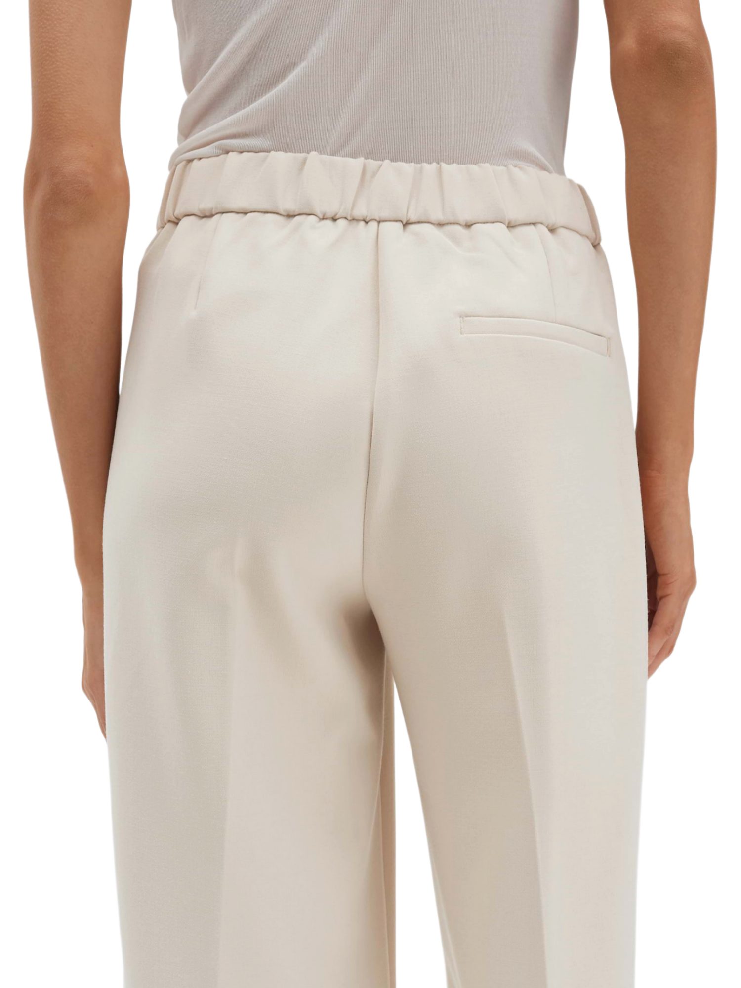 someday Stoffhose natur,Casual,Polyester,Unifarben,Wide Leg – Bild 5 von 5