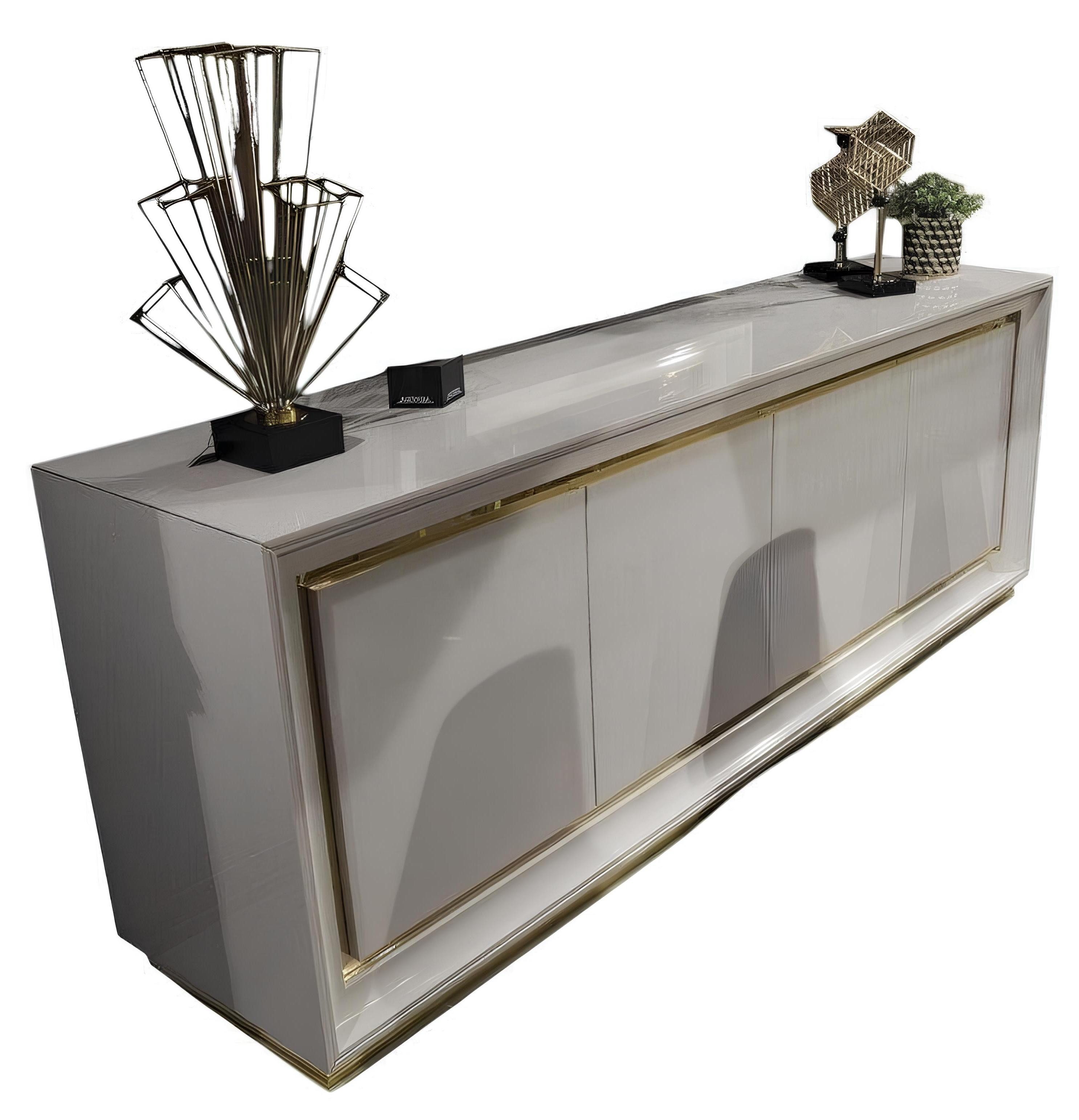 Xlmoebel Kommode Großer Schrank 218cm Sideboard Konsolen Möbel (1 St., Anrichte), Hergestellt in Europa