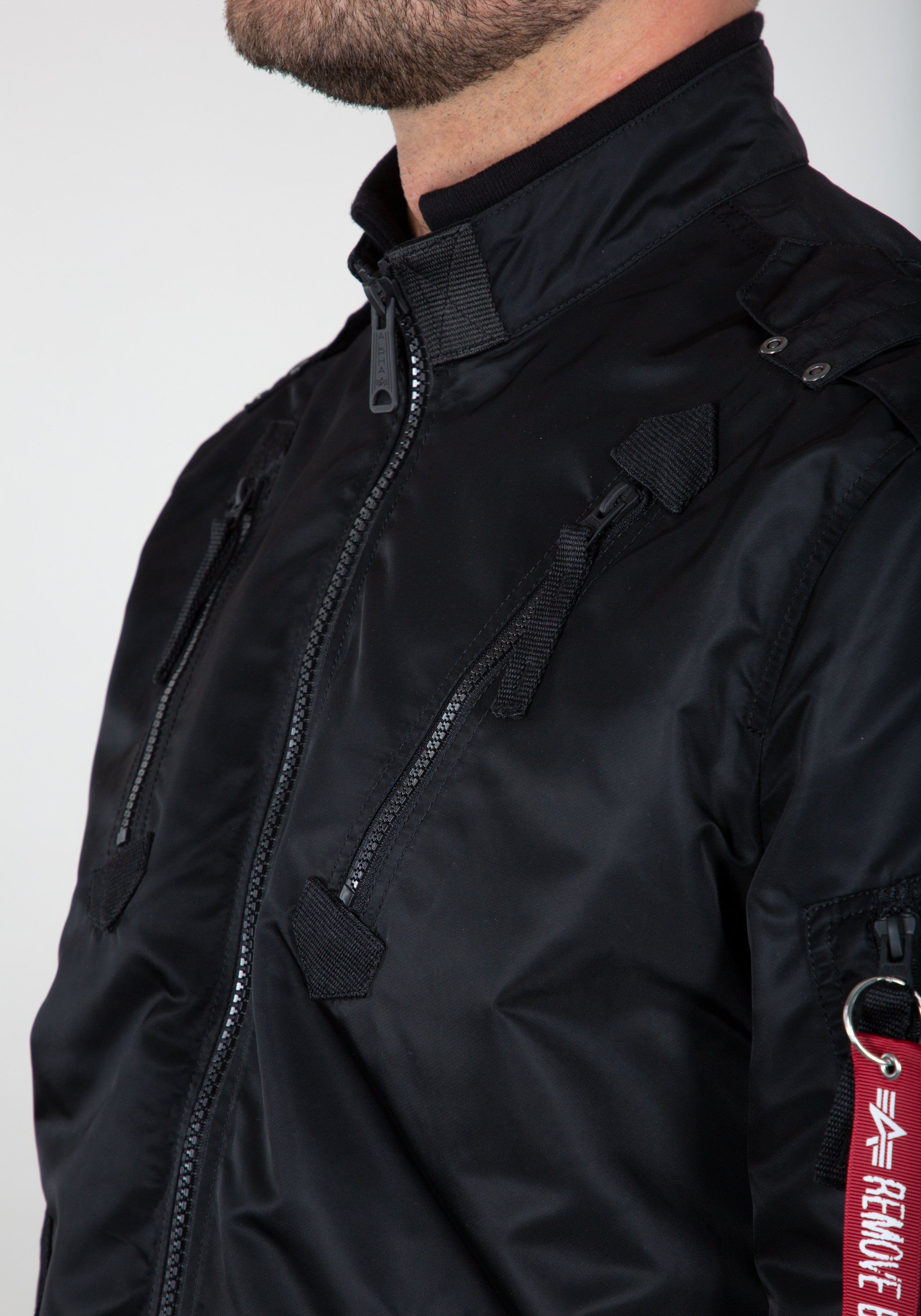 Alpha Bomber Falcon Jackets & black Flight - Industries Bomberjacke Industries II Men Alpha all