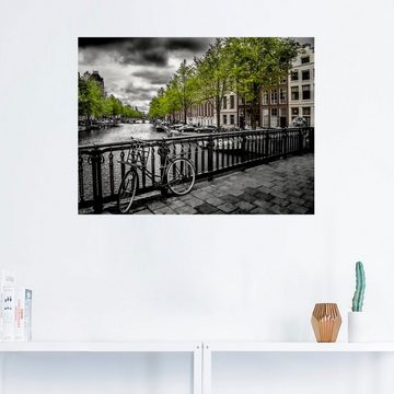Artland Wandbild Amsterdam Keizergracht II, Niederlande (1 St), als Alubild, Outdoorbild, Leinwandbild, Wandaufkleber, versch. Größen