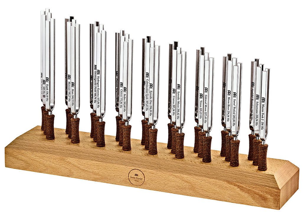 Meinl Sonic Energy Klangröhren 27 Meinl Sonic Energy Planetary Tuned Tuning Forks,Für Meditation und Entspannung, 27 planetarisch gestimmten Stimmgabeln