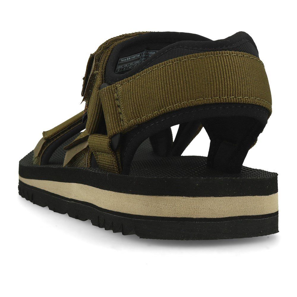 Teva Teva Cross Strap Trail Sandal Mens Dark Olive Sandale