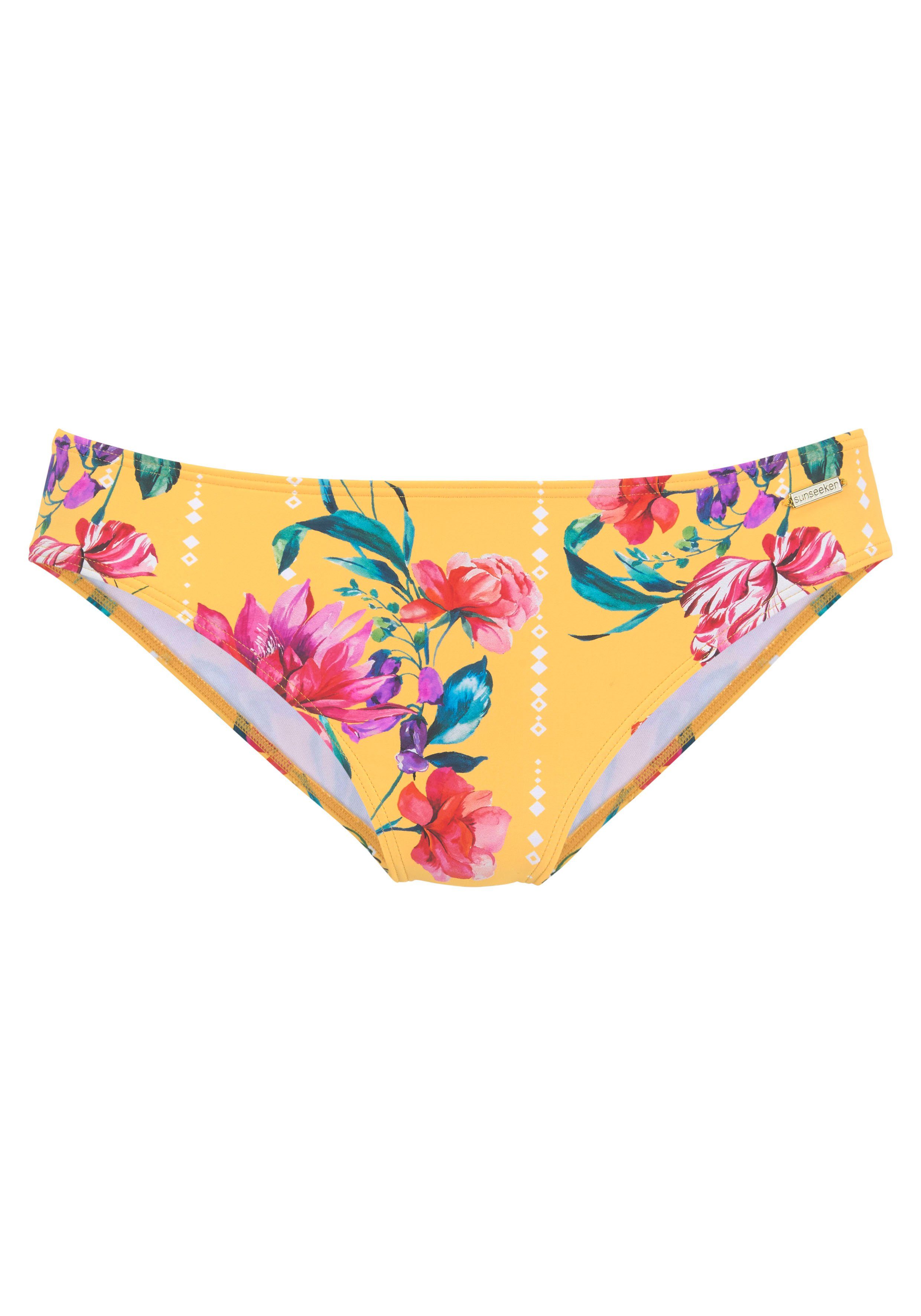 SUNSEEKER Bikini-Hose Modern mit Blumendruck mehr