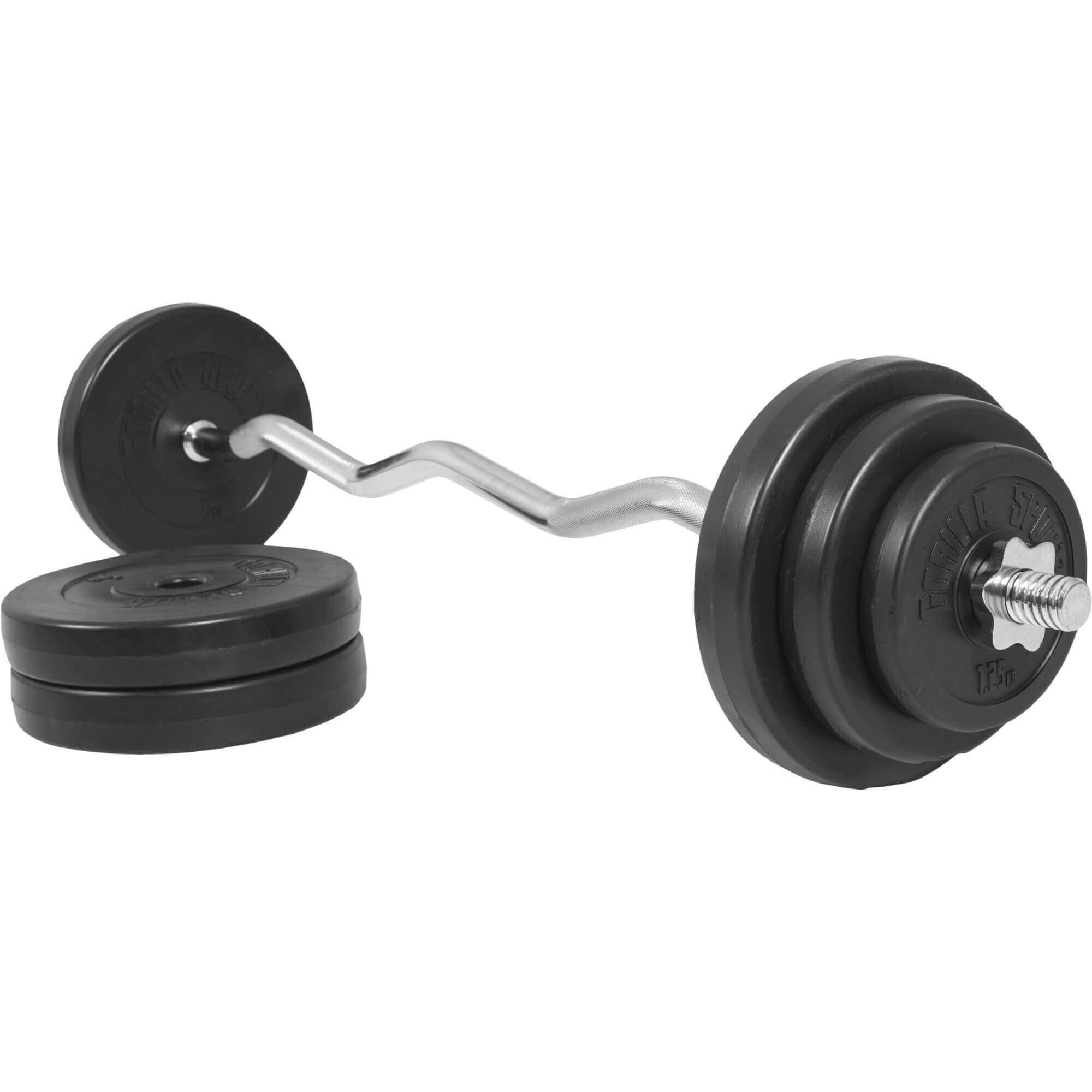 GORILLA SPORTS Hantel-Set SZ-Curlset Kunststoff 35 kg