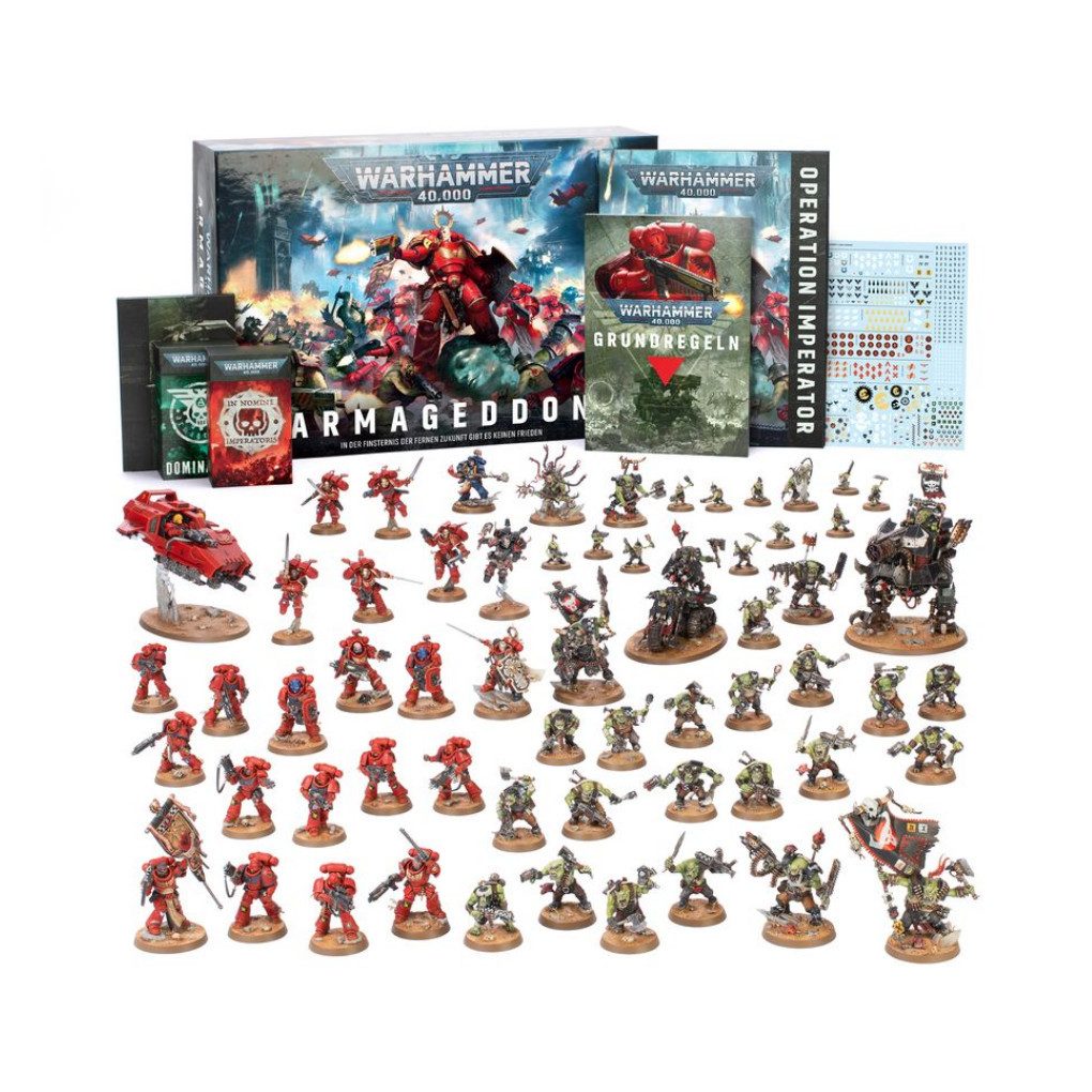 Games Workshop Spielfigur Warhammer 40.000 Armageddon Box Deutsch
