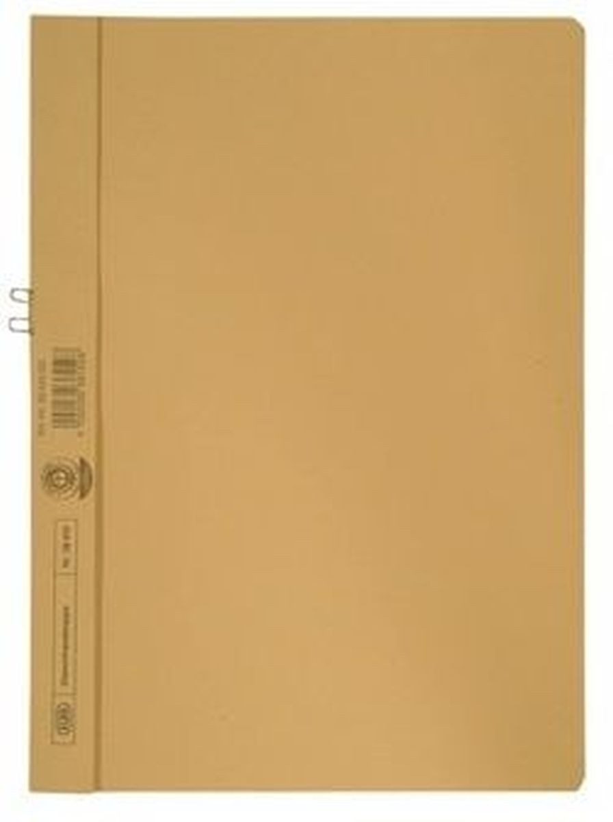 Hefter Klemmmappe A4 Manilakarton (RC) 250 g/qm gelb