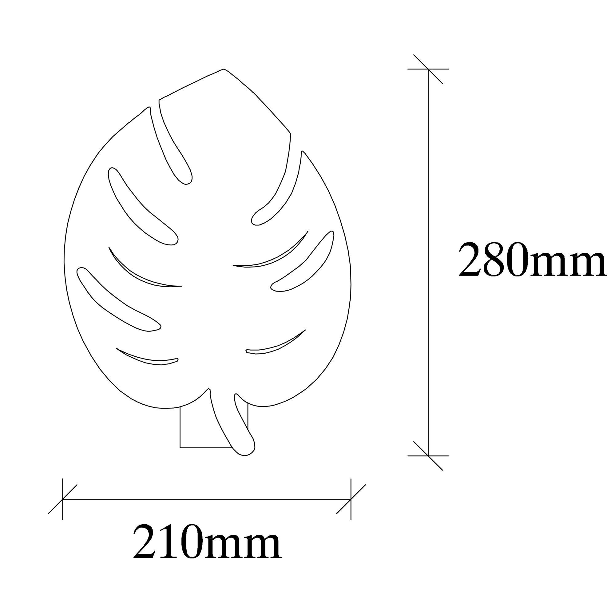 Schwarz, Wandleuchte Opviq ABY, x 21 Metallkörper 12 cm, Sivani