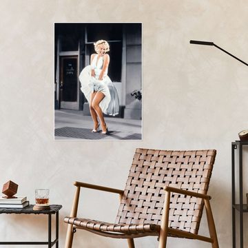 Posterlounge Poster Bridgeman Images, Marilyn Monroe, Das verflixte 7. Jahr, 1955, Wohnzimmer Fotografie
