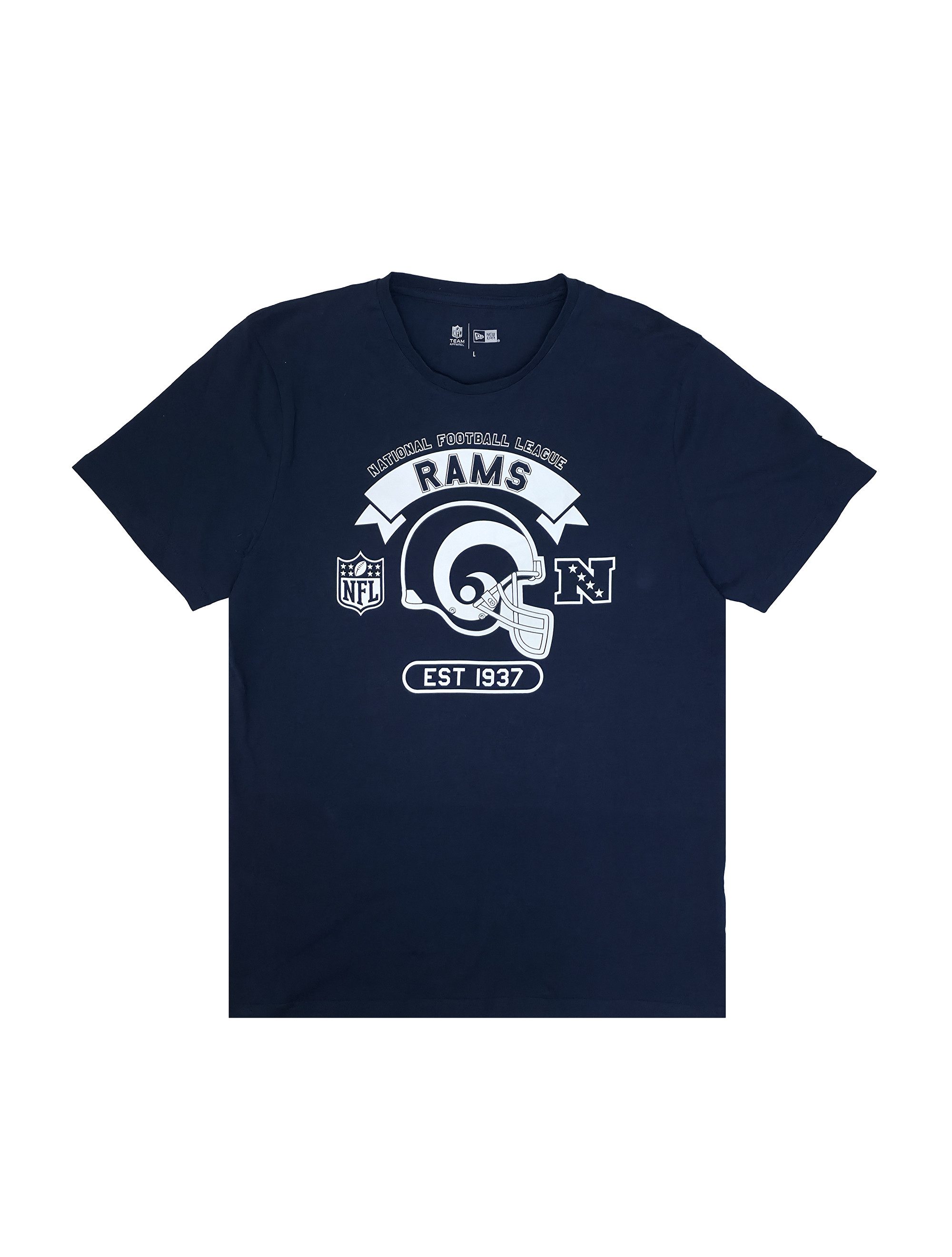 New Era T-Shirt Los Angeles Rams Graphic Helmet
