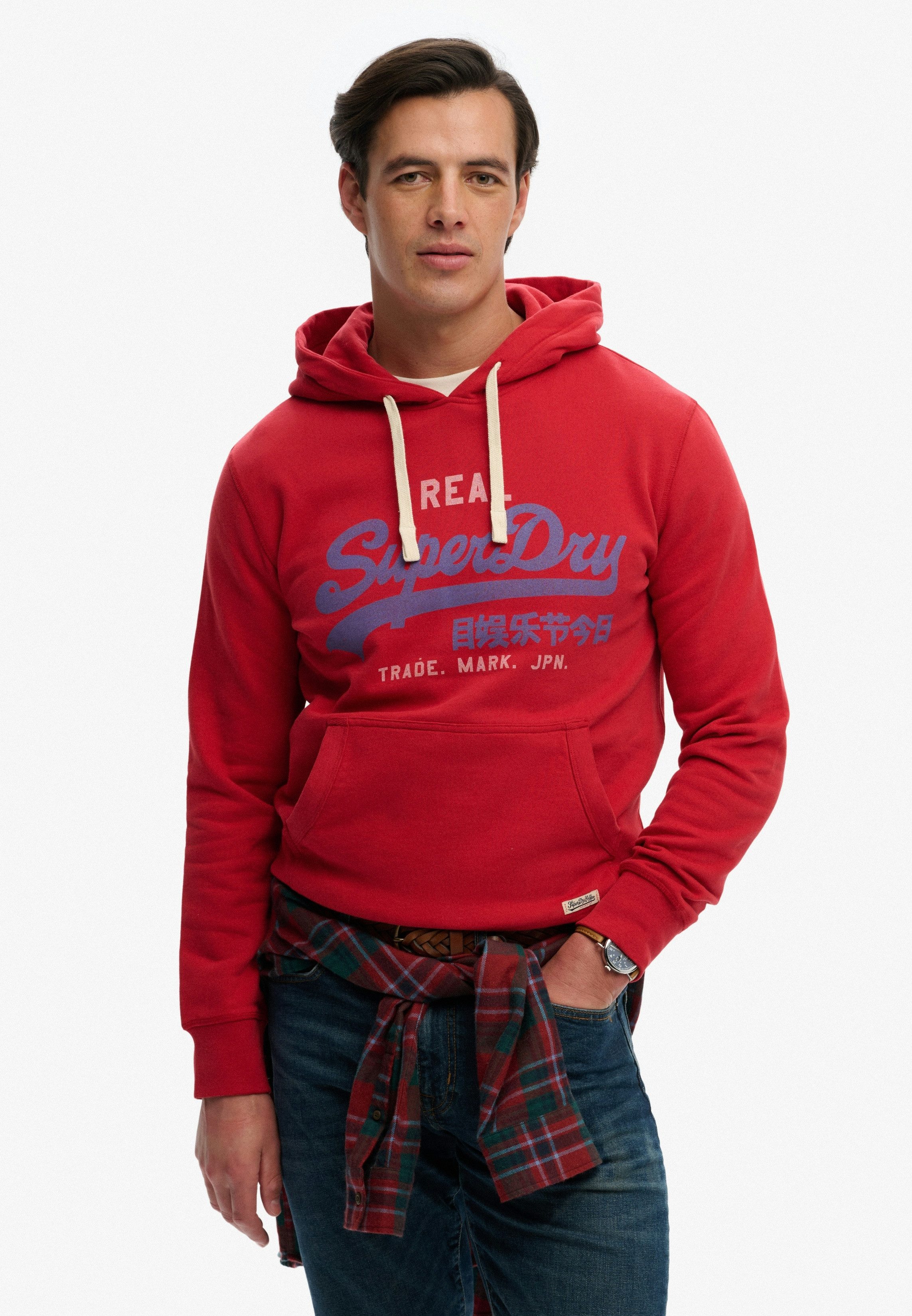 Superdry Kapuzensweatshirt VL CLASSIC HOOD mit klassischem Vintage-Logo Print