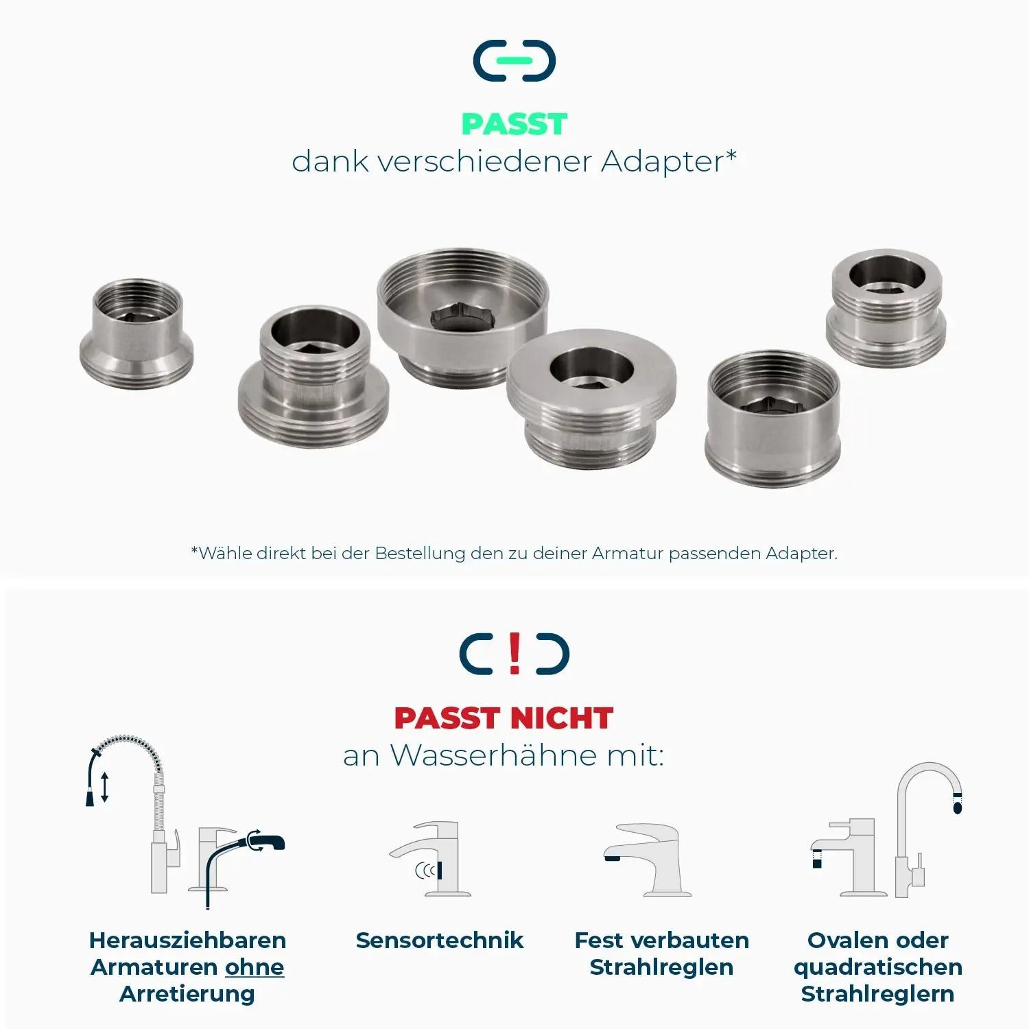 Alb Filter Wasserhahnfilter Alb Filter Duo Active Plus+ Wasserfilter für den Wasserhahn