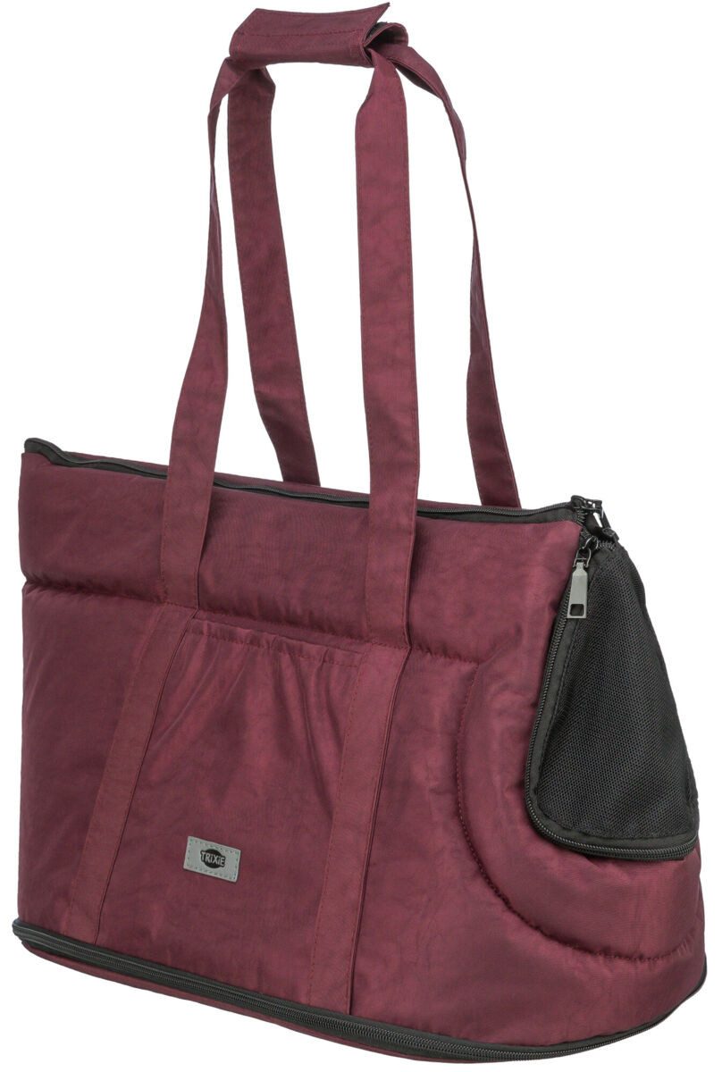 TRIXIE Tiertransporttasche Tasche Riva - sangria - 26 × 30 × 45 cm