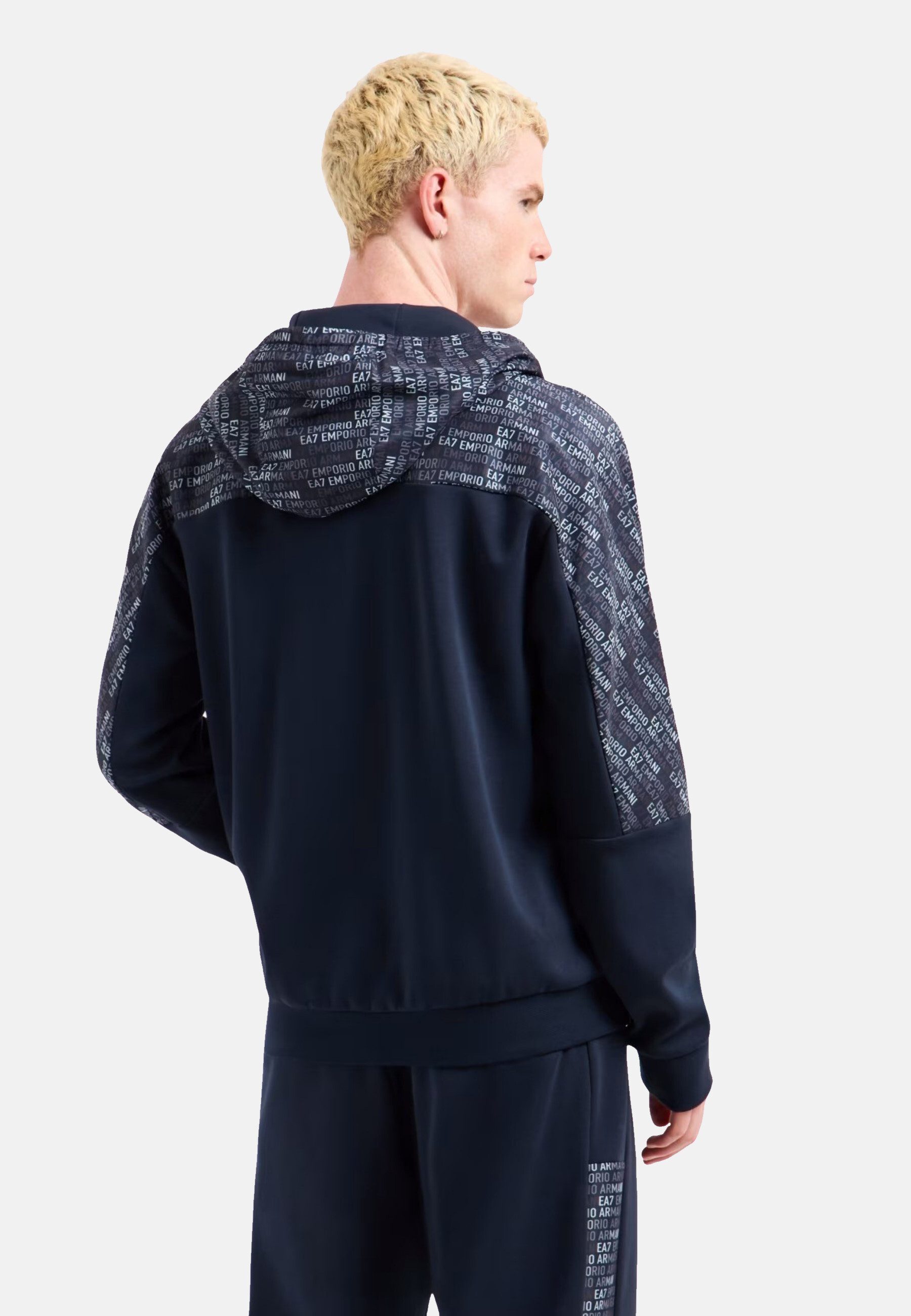 Emporio Armani Kapuzensweatjacke Jacke Logo Series Kapuzensweatjacke (1-tlg)