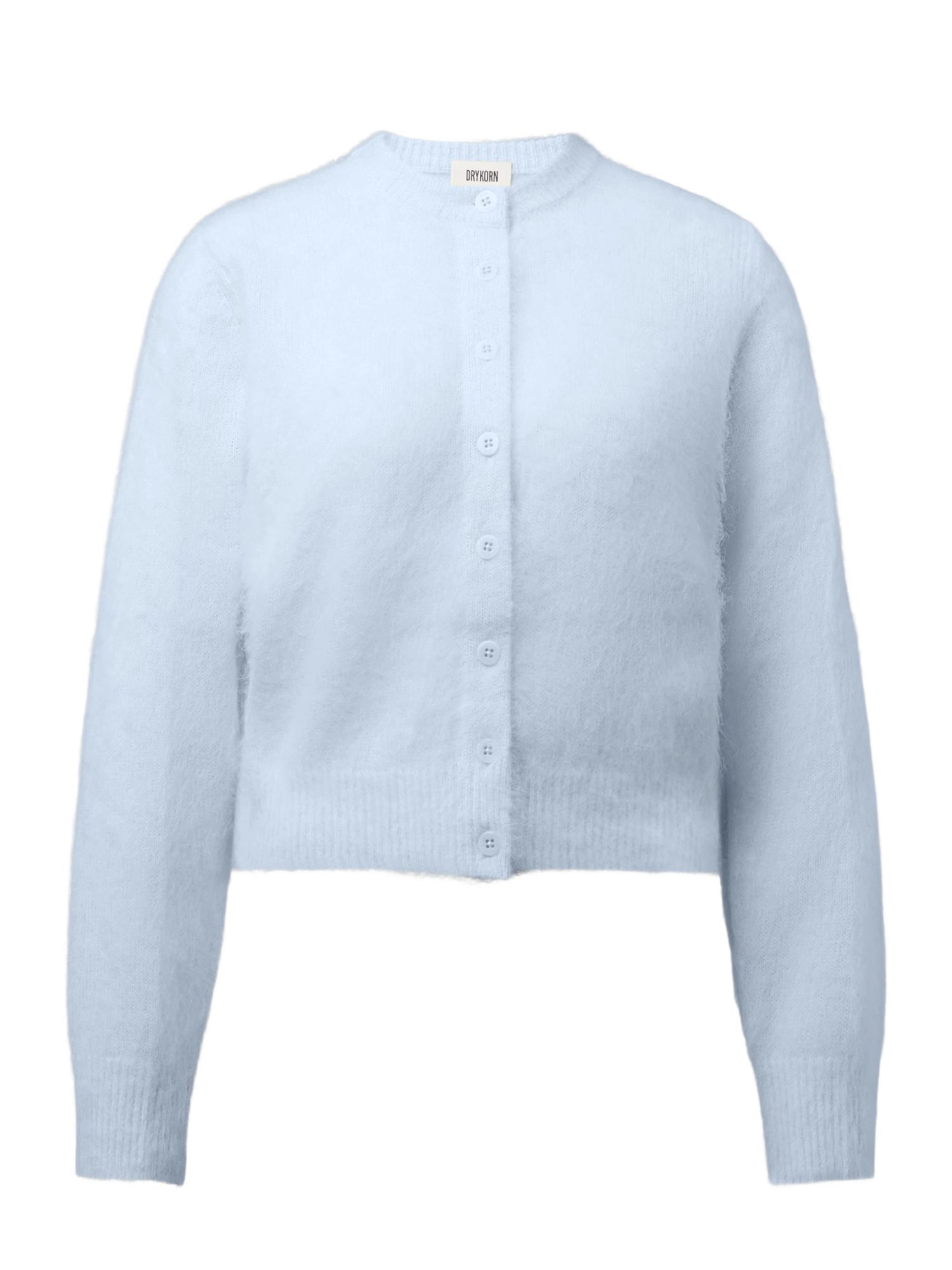 Drykorn Strickpullover blau,Casual,Polyamid,Unifarben,Rundhals,Langarm,Regular Fit