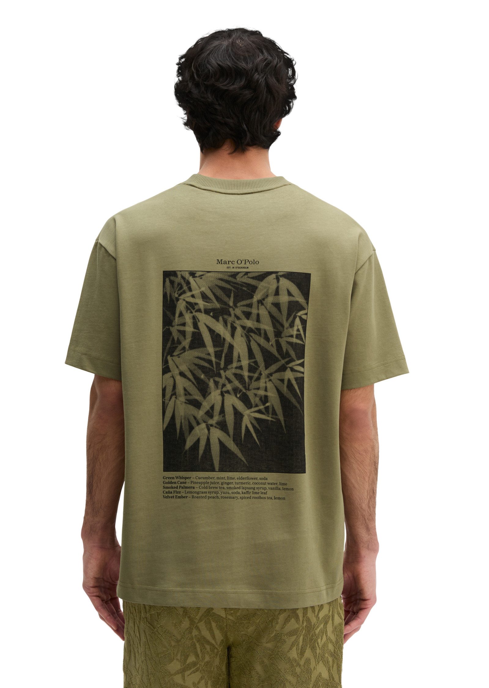 Marc O'Polo T-Shirt mit saisonalem Rückenprint