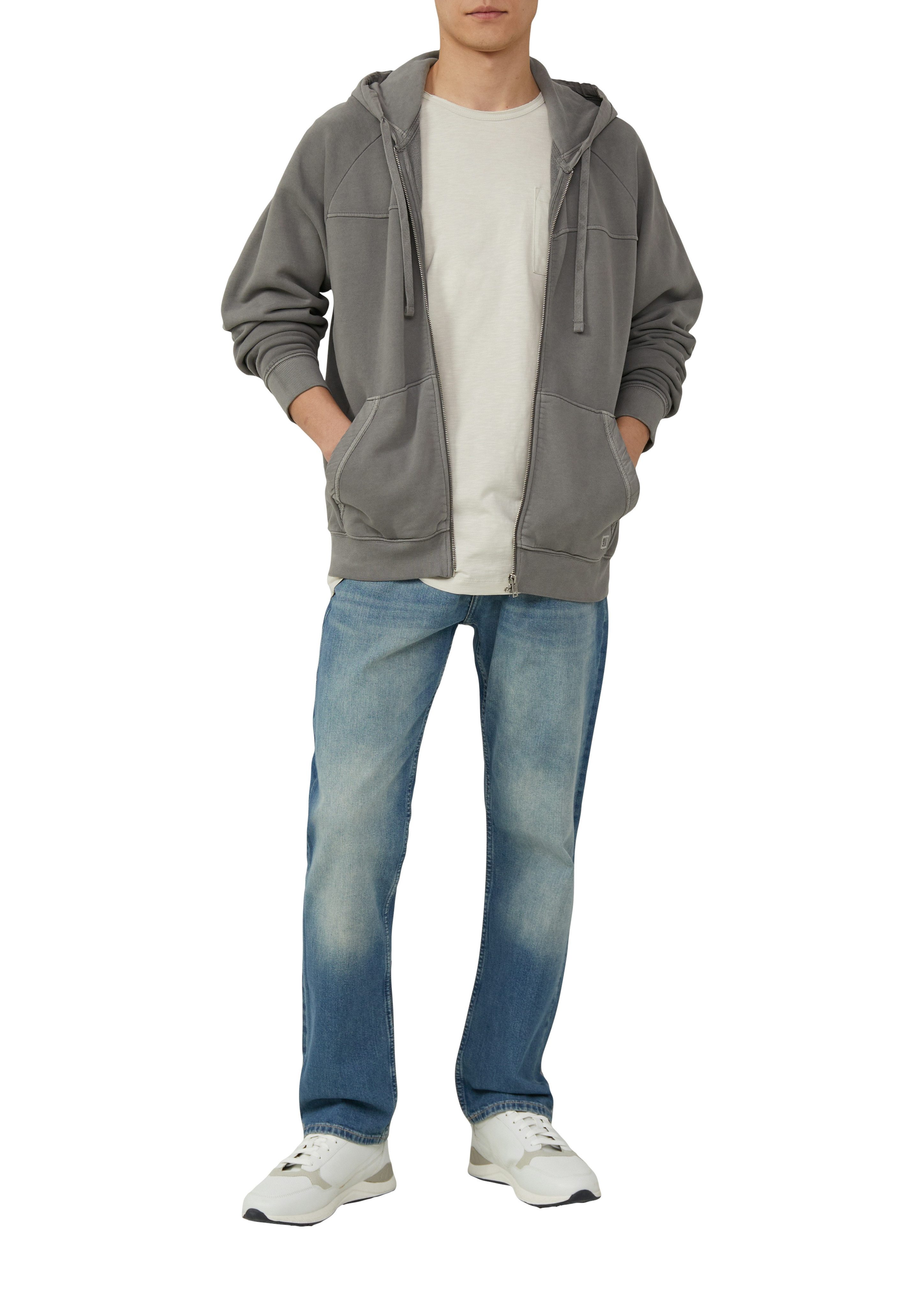 s.Oliver T-Shirt mit offenen Kanten günstig online kaufen