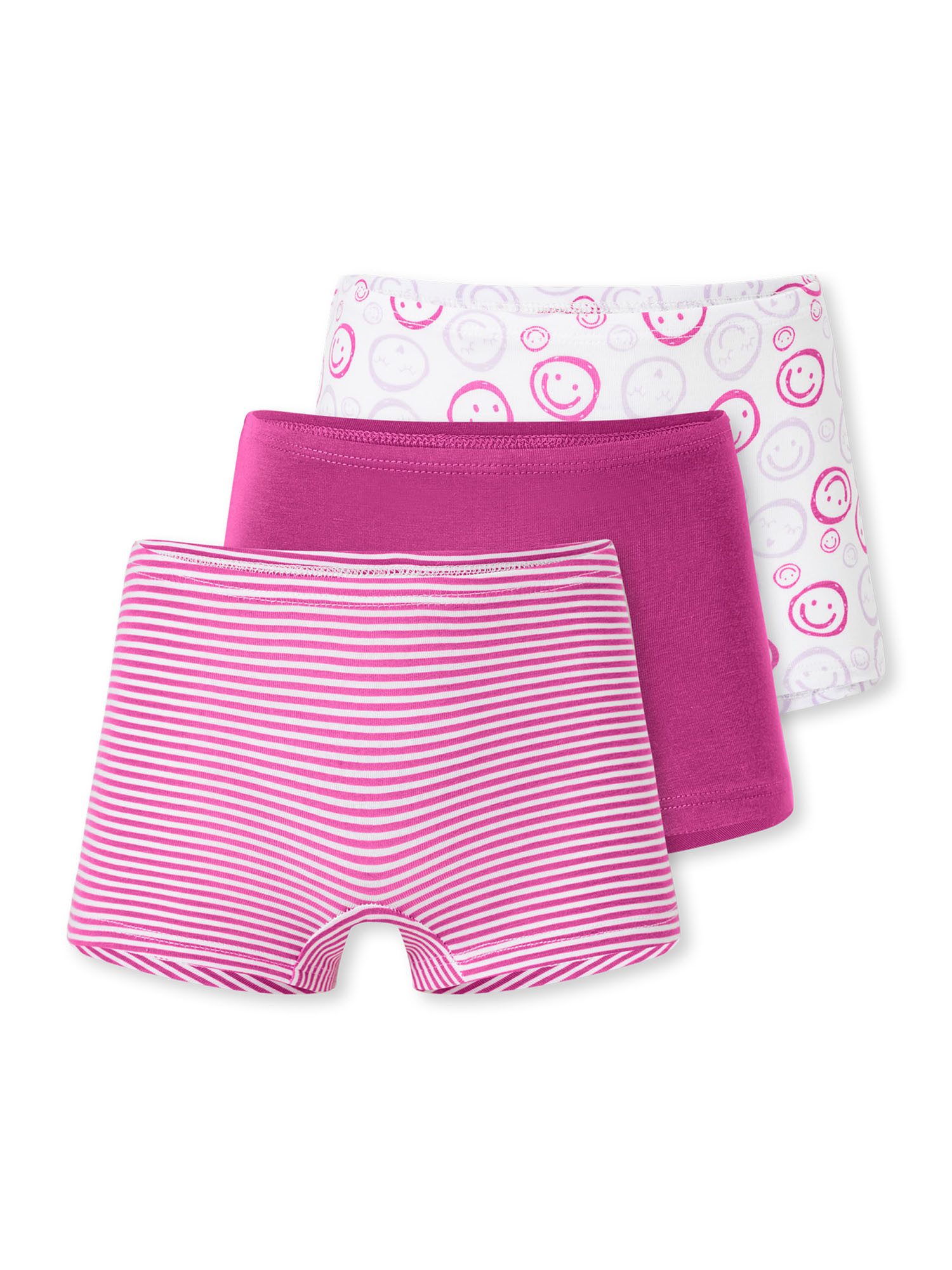 Schiesser Panty 955 Multi (3-St) Pantyslip, Boyshort, Unterwäsche