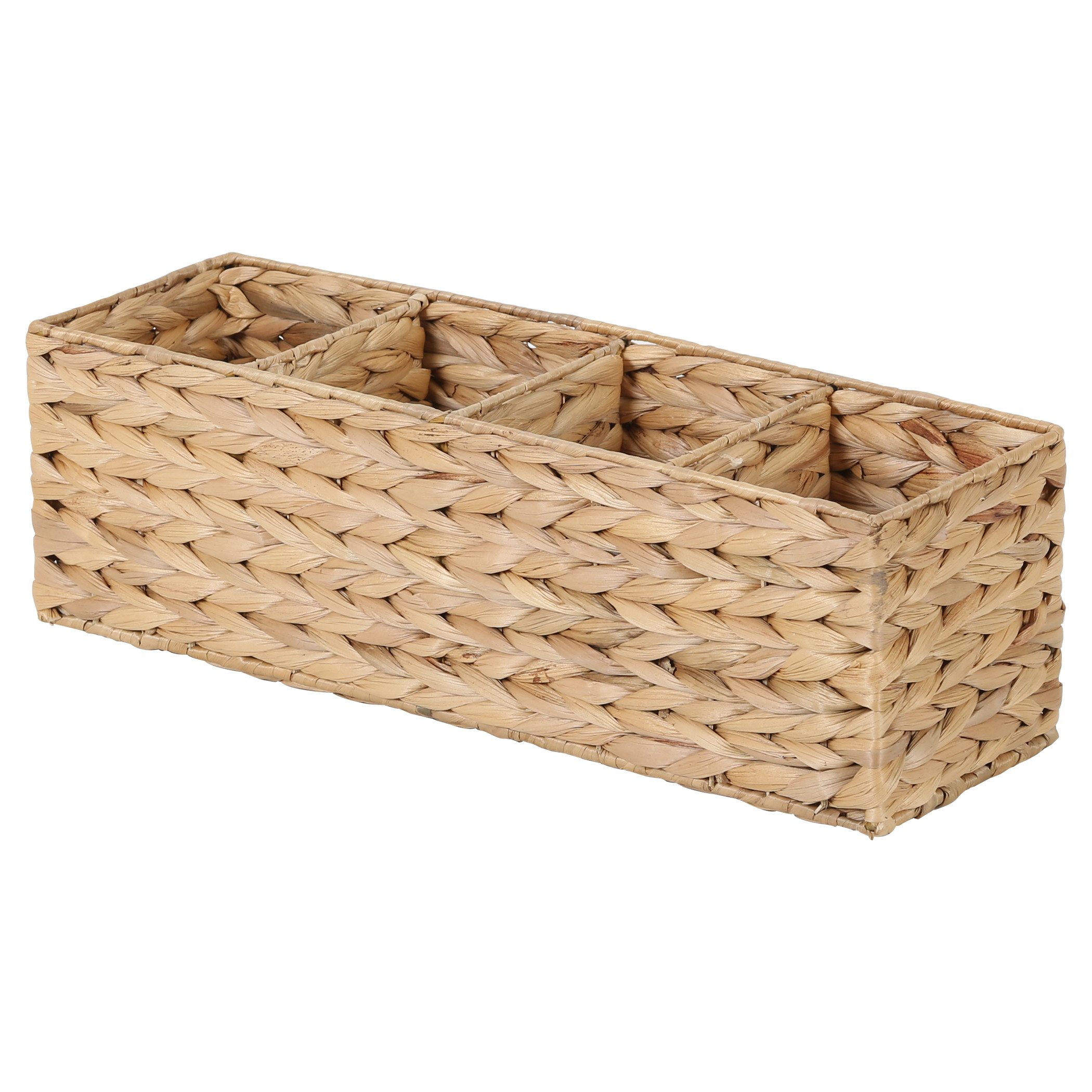 Casa Moro Aufbewahrungskorb Aufbewahrungsbox Organizer rechteckig mit 4 Fäc günstig online kaufen